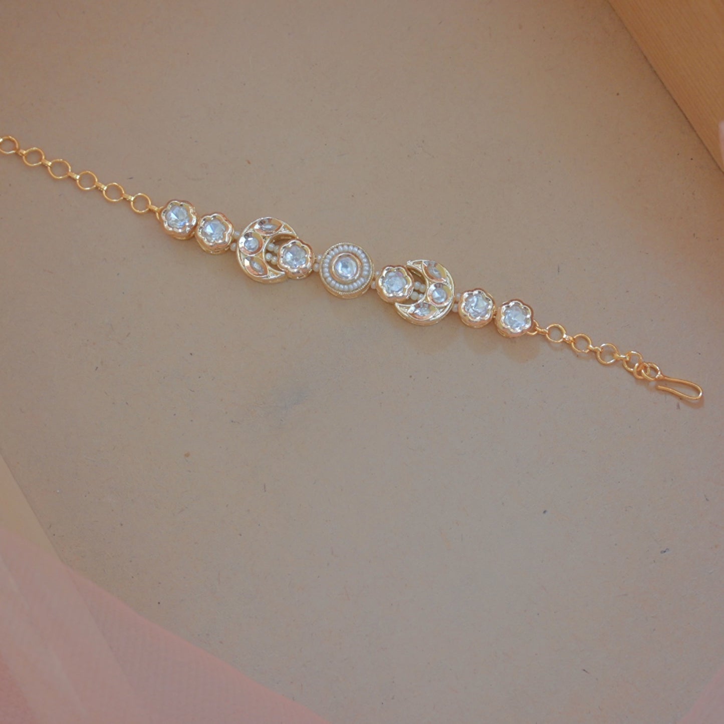 Polki Kundan Bracelets for Her