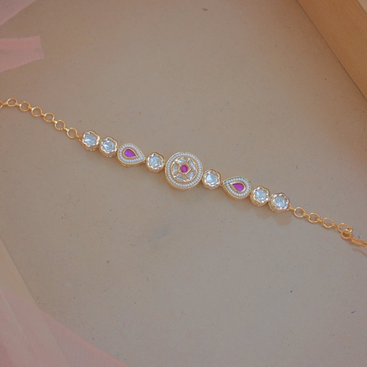 Polki Kundan Bracelets for Her