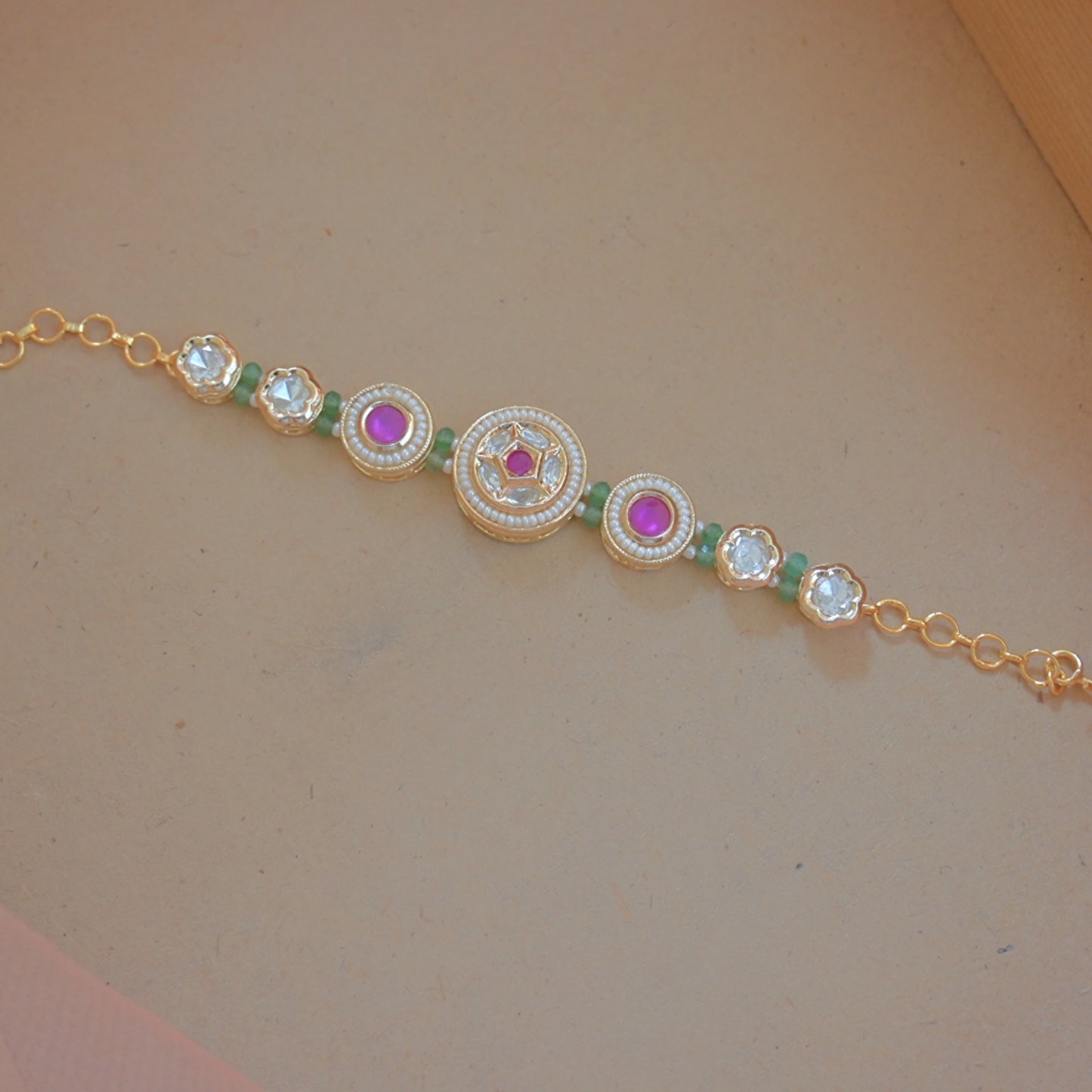 Polki Kundan Bracelets for Her
