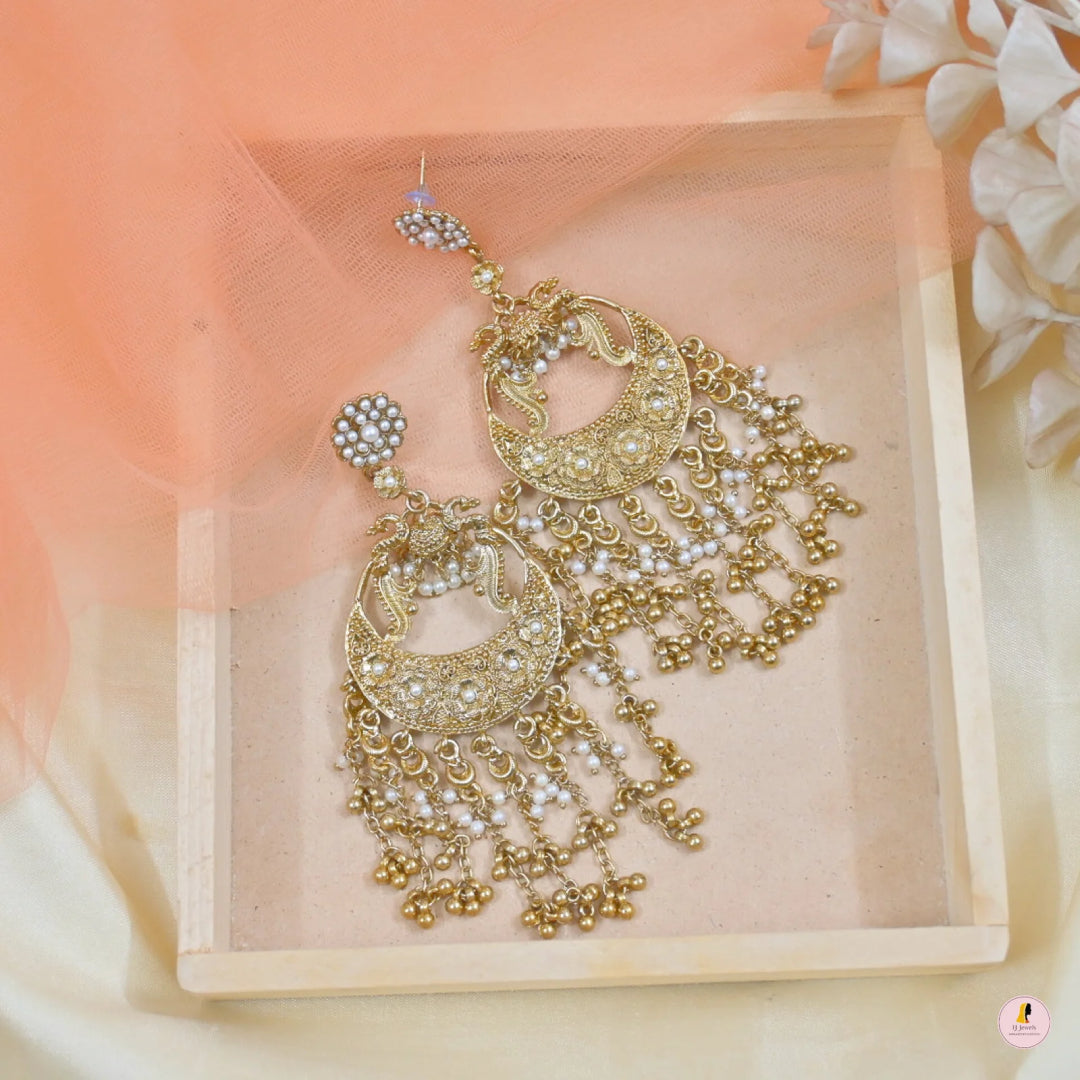 Kareena Antique Tone Chaandbalis