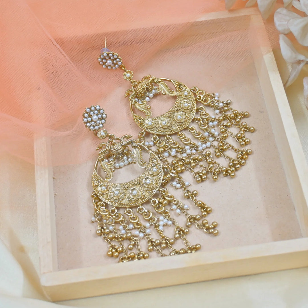 Kareena Antique Tone Chaandbalis