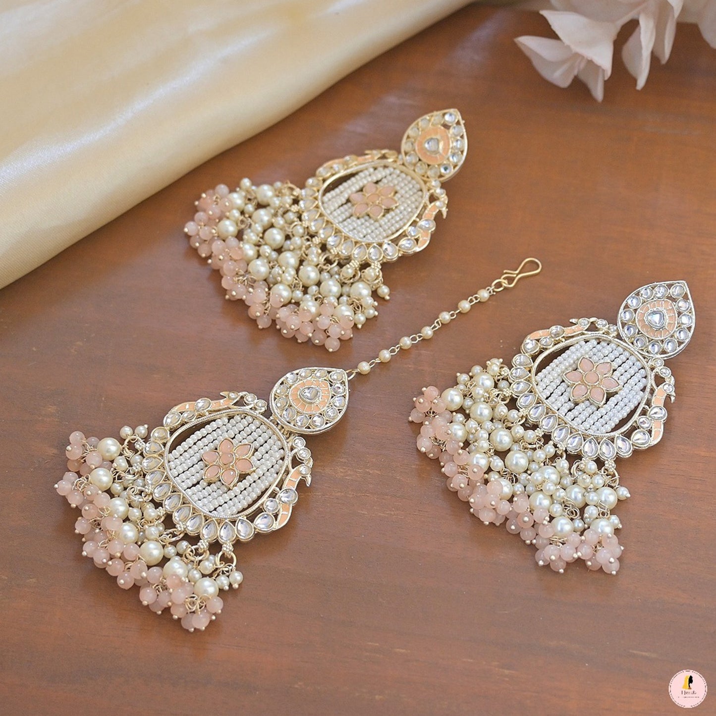 Nayana Passa Style Earrings Maangtikka