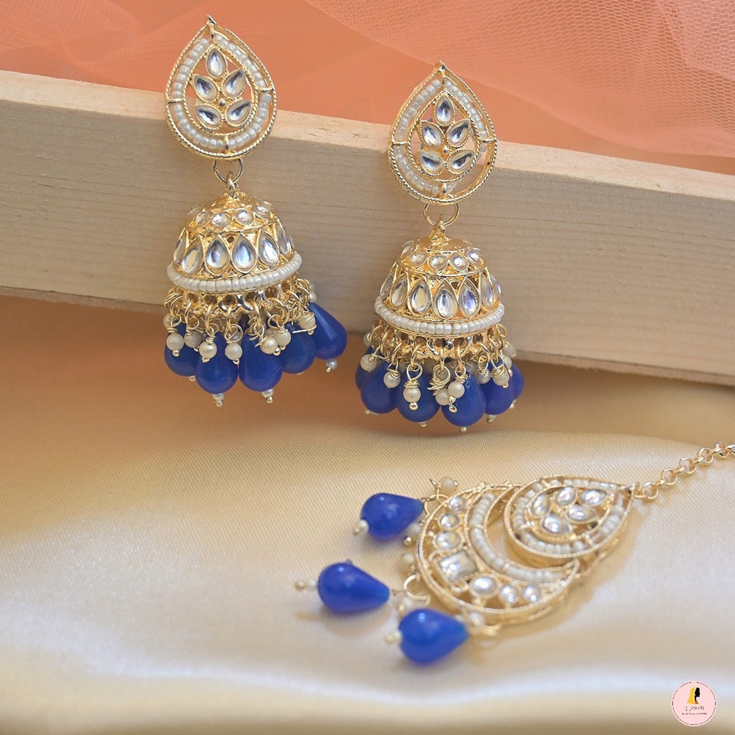 Alia Jhumka Earrings Maangtikka
