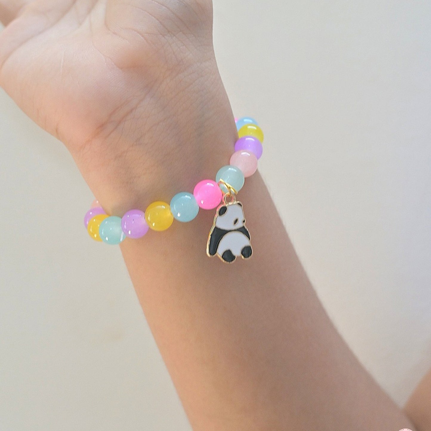 Cute Adjustable Multi Color Panda Bracelet