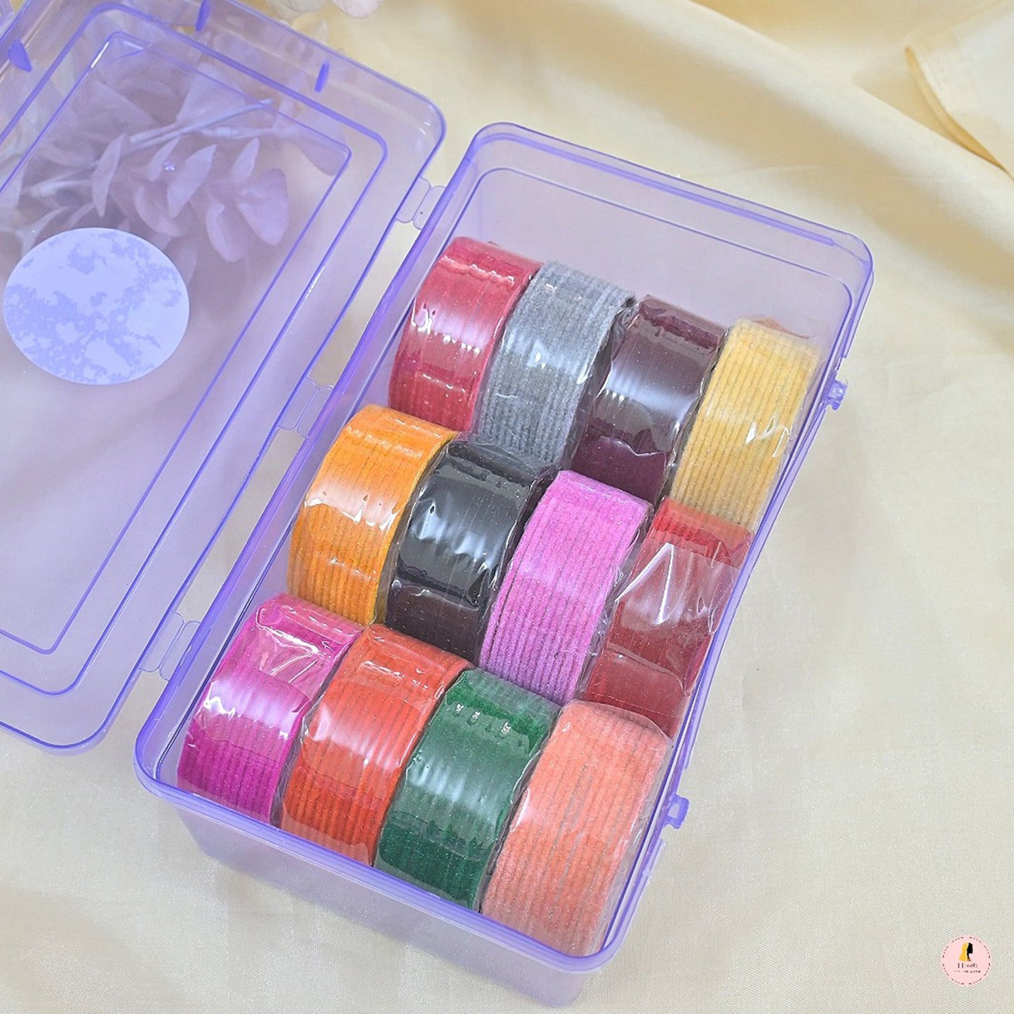 Colorful Velvet Bangle Box for Her