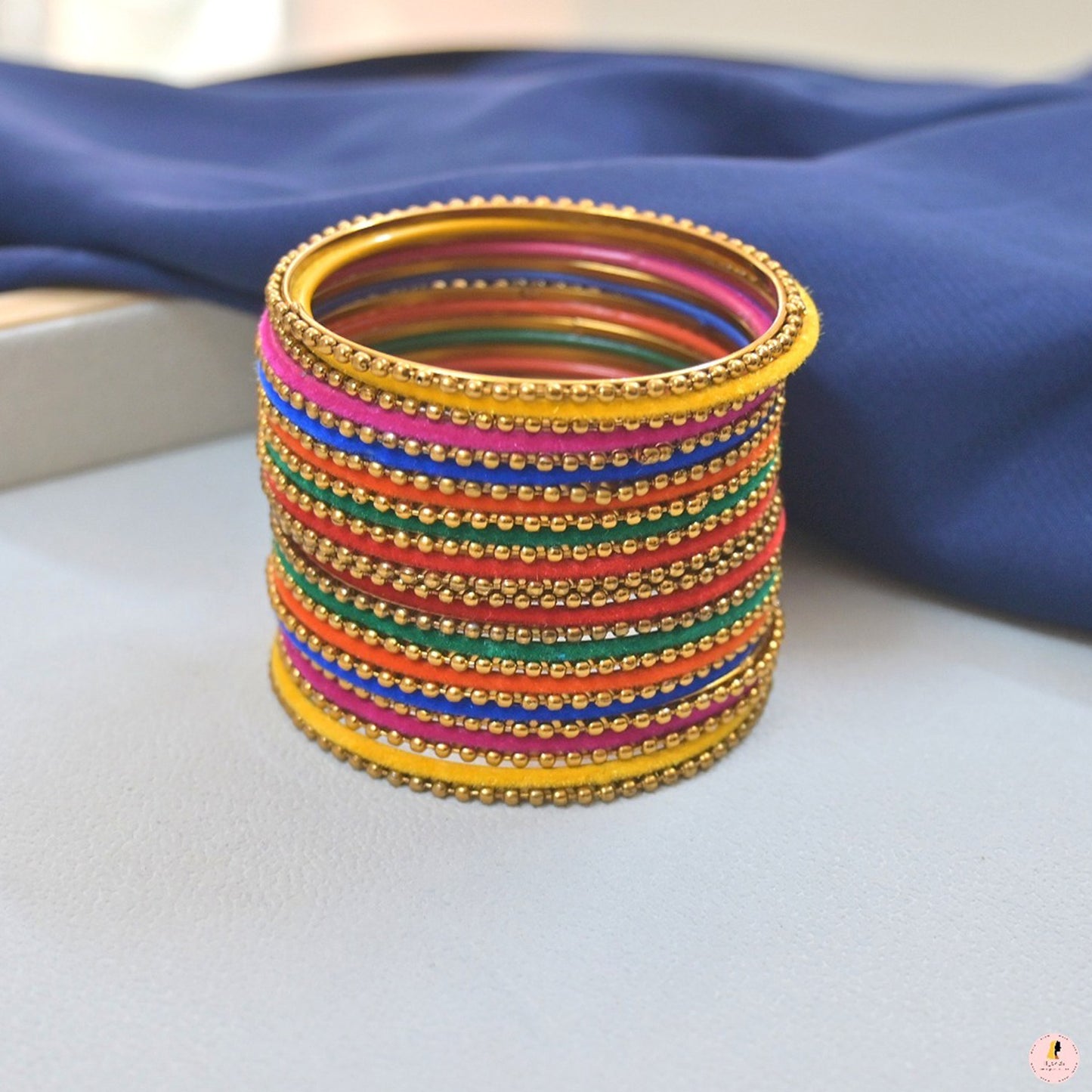 Multi - Color Bangle Set for Her