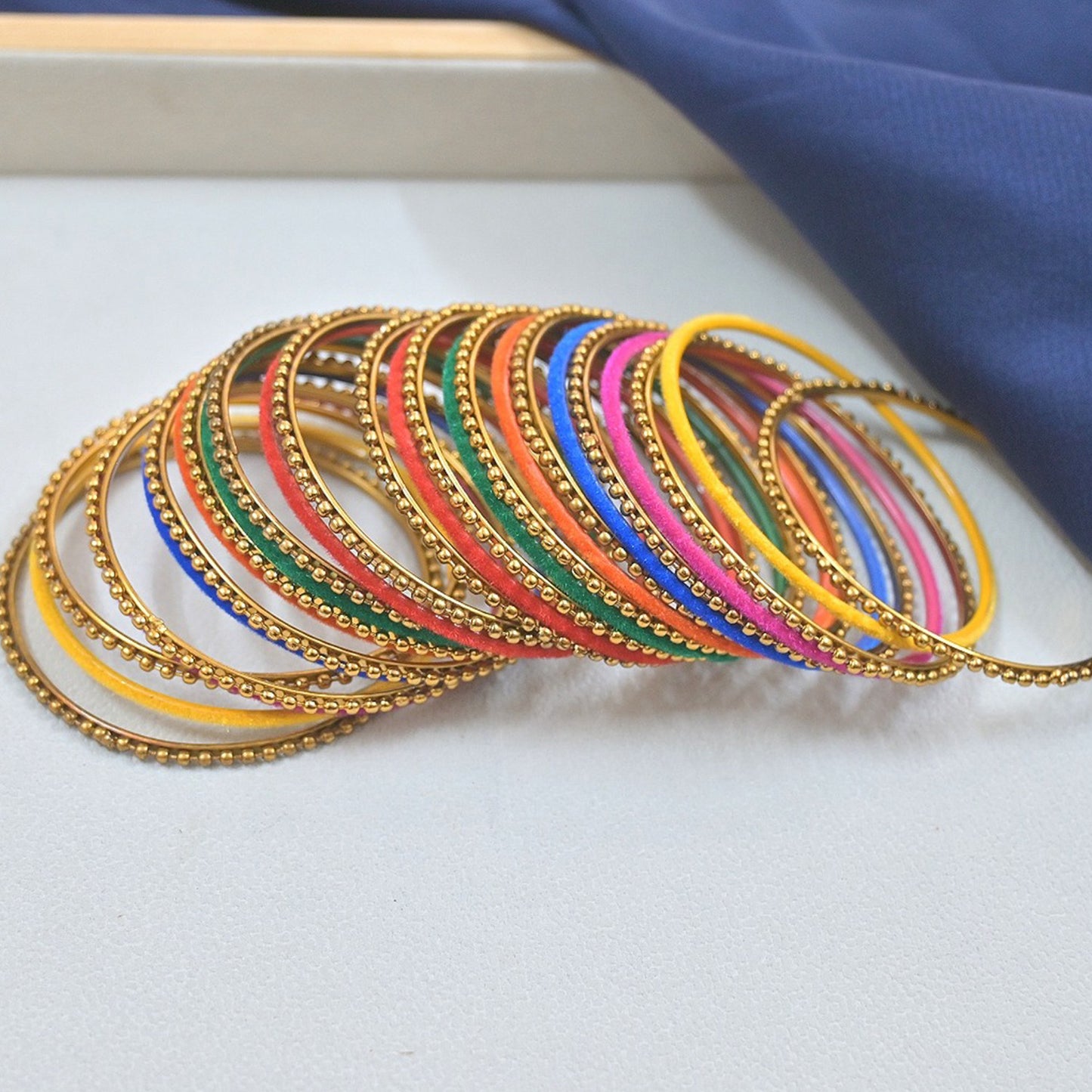 Multi - Color Bangle Set for Her