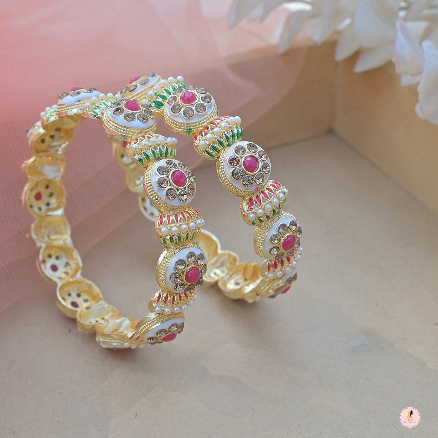 Colorful Traditional Kadas ( Set of 2 )