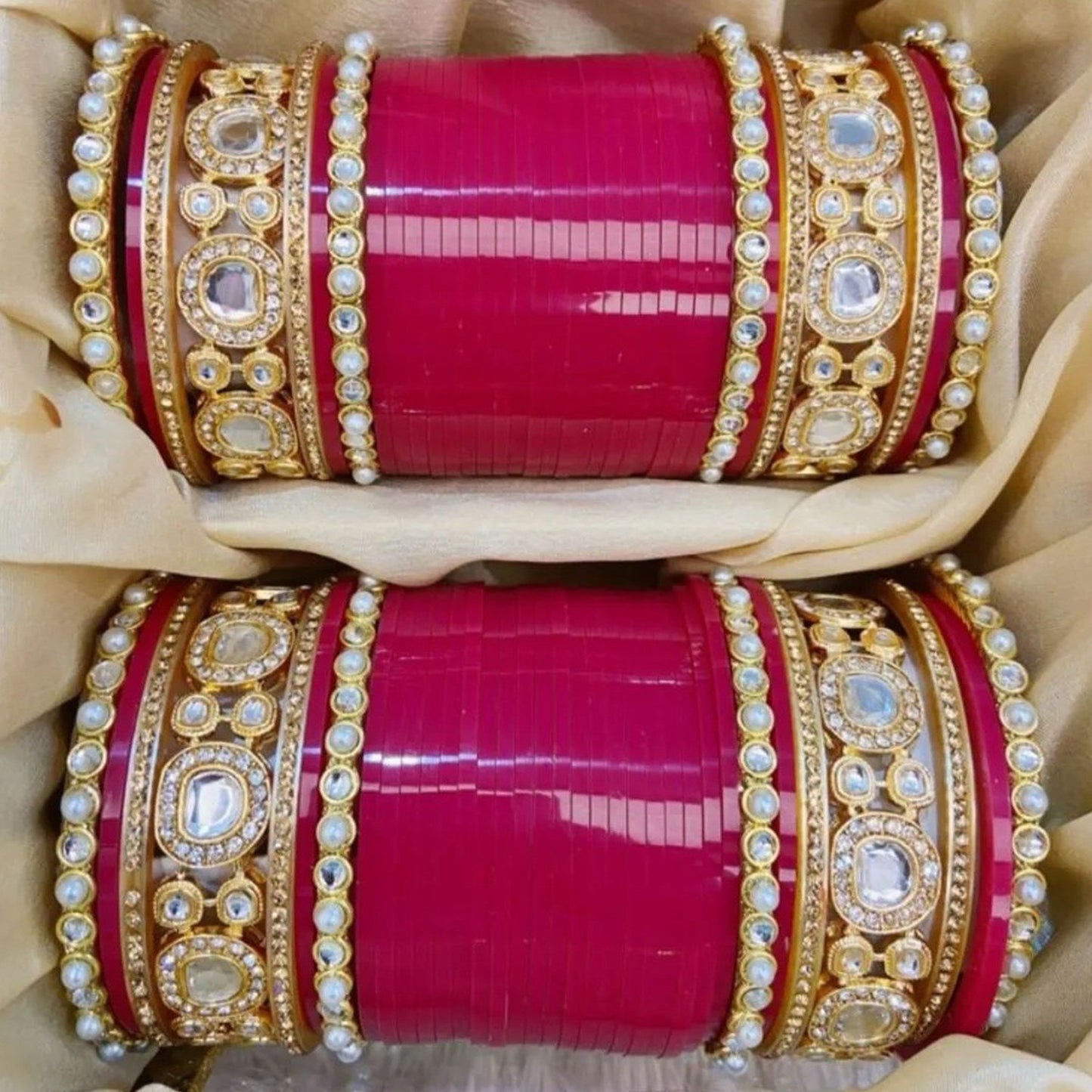 Polki Kundan Bridal Chooda Set