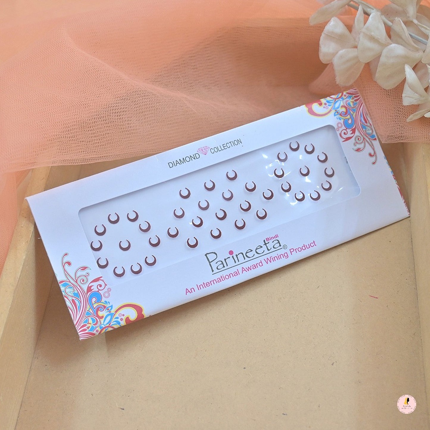 Half moon Bindi Set