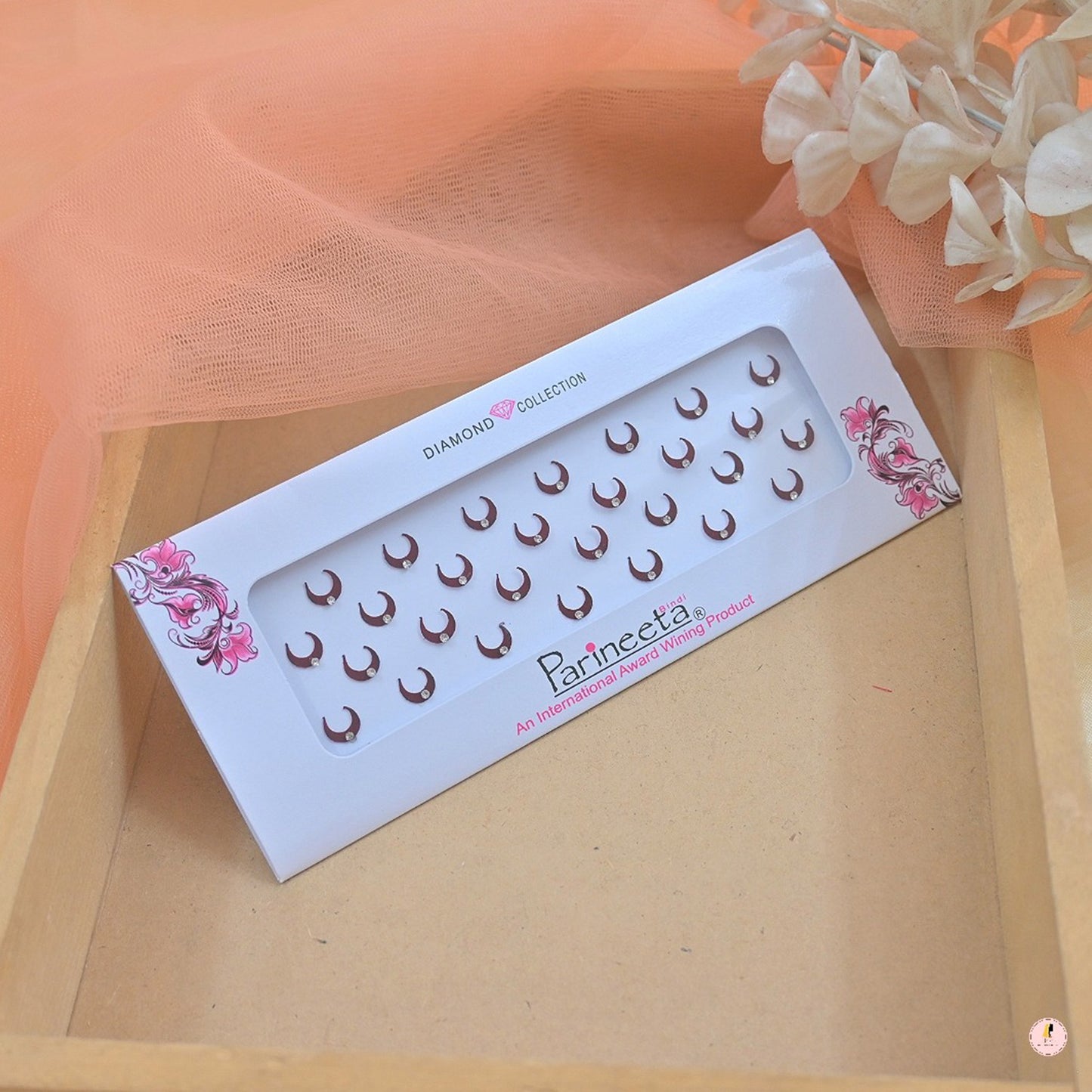 Half moon Bindi Set