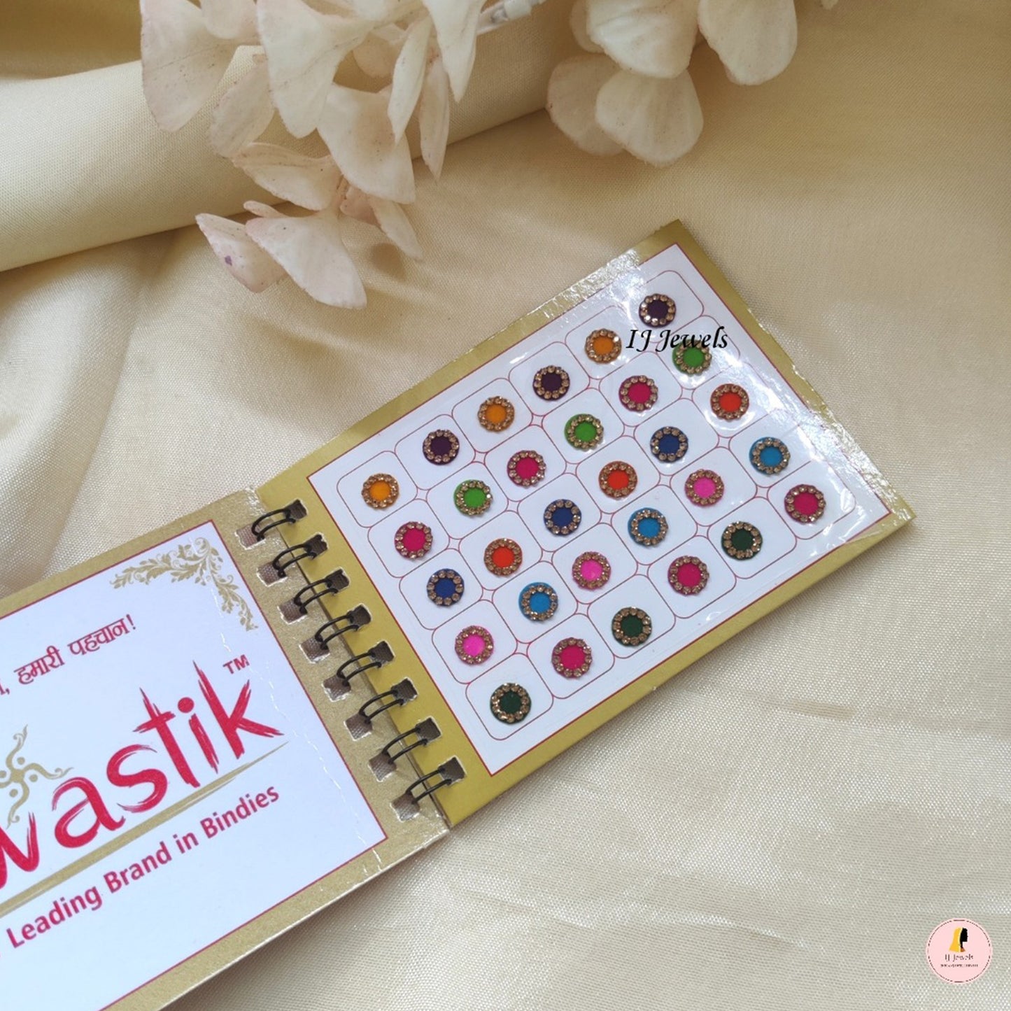 Mini Bindi Book - diamond studded