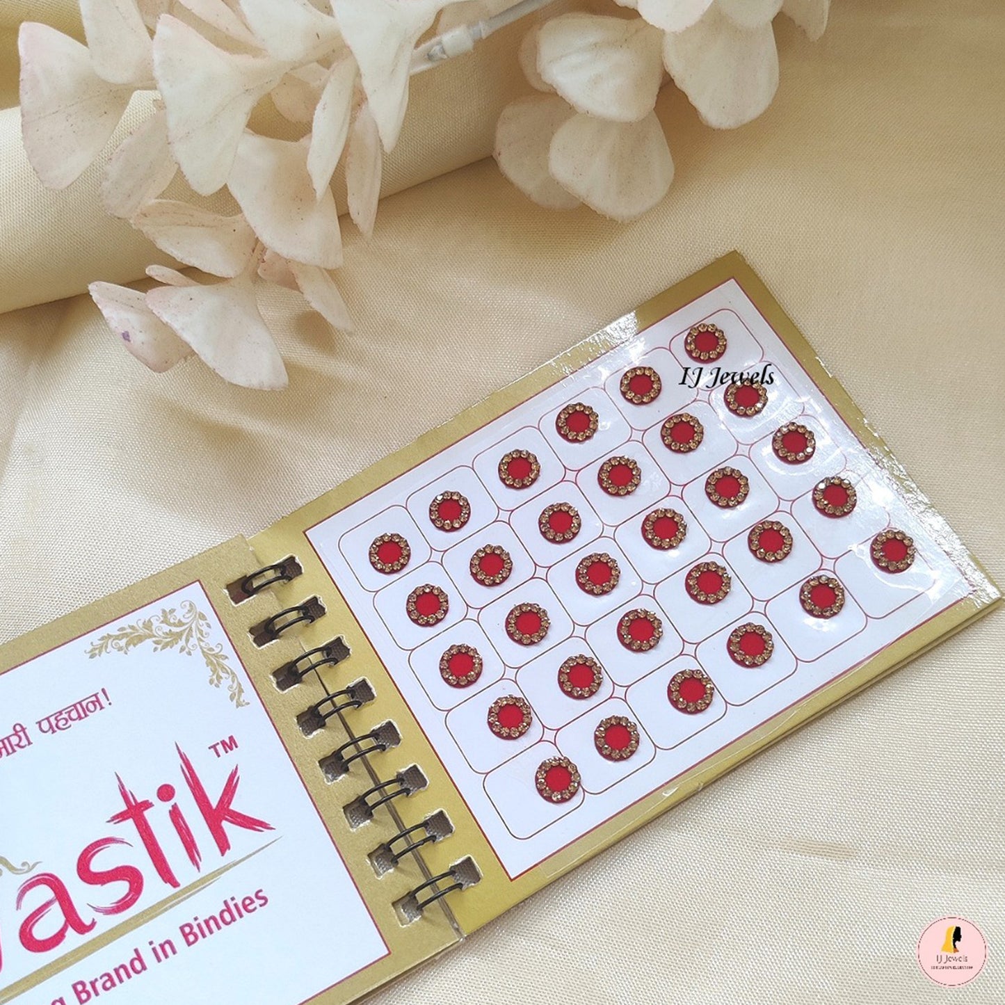 Mini Bindi Book - diamond studded