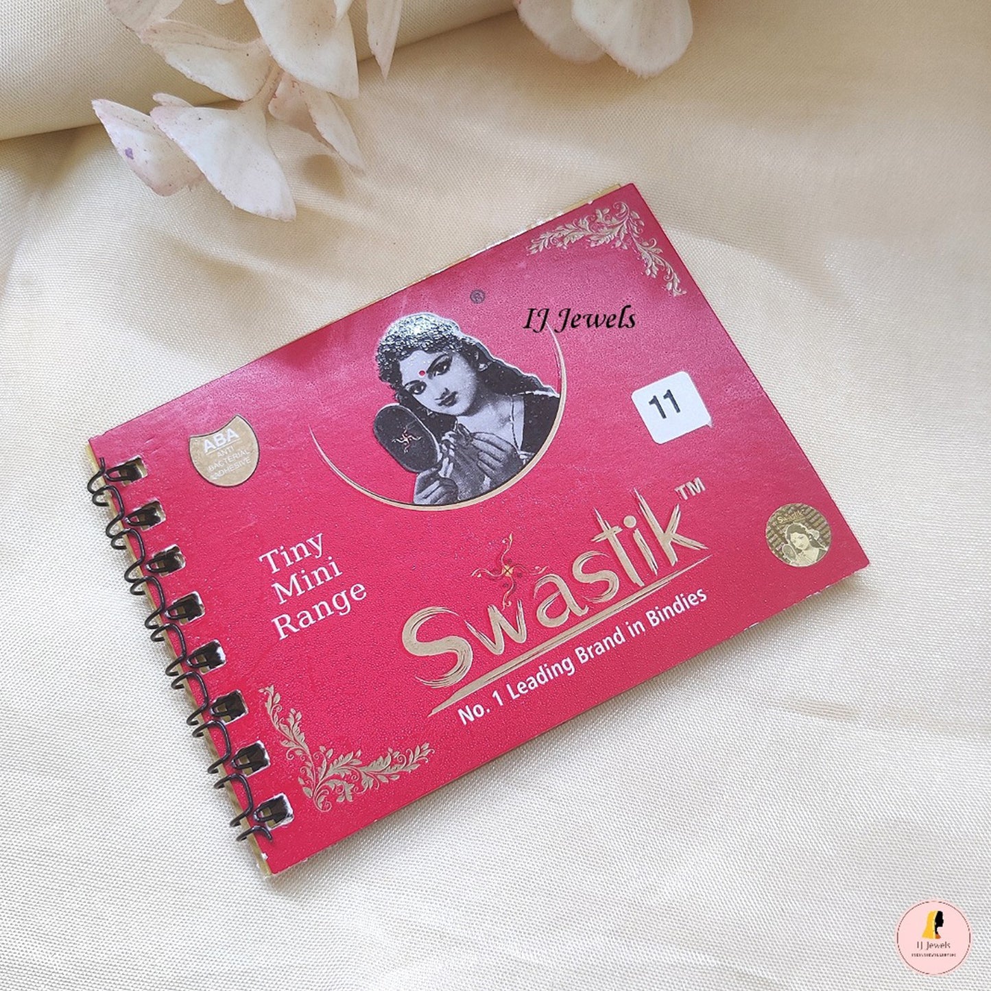 Mini Bindi Book - diamond studded