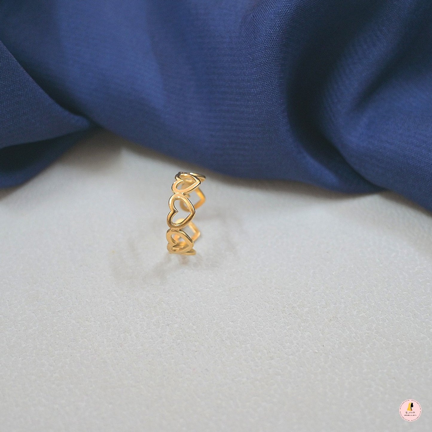 Heart Anti Tarnish Ring