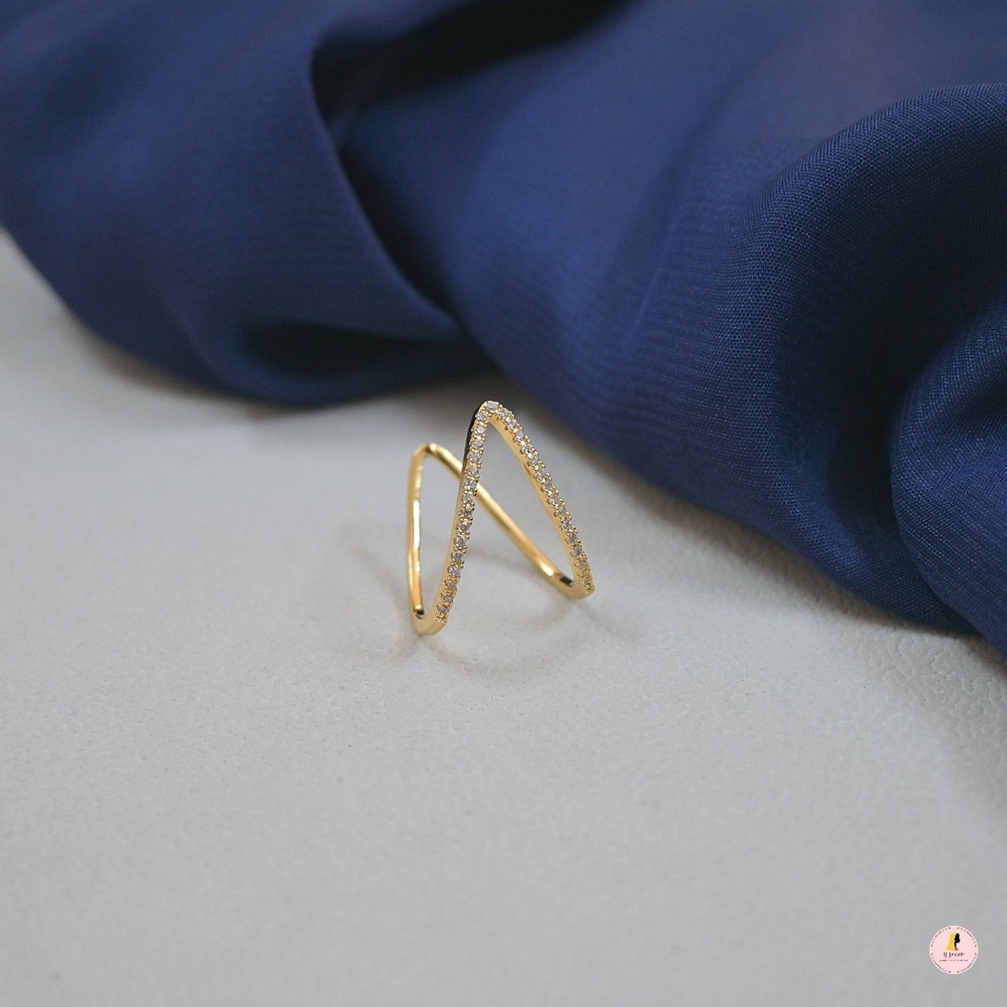 Lexi Reversible Gold Ring