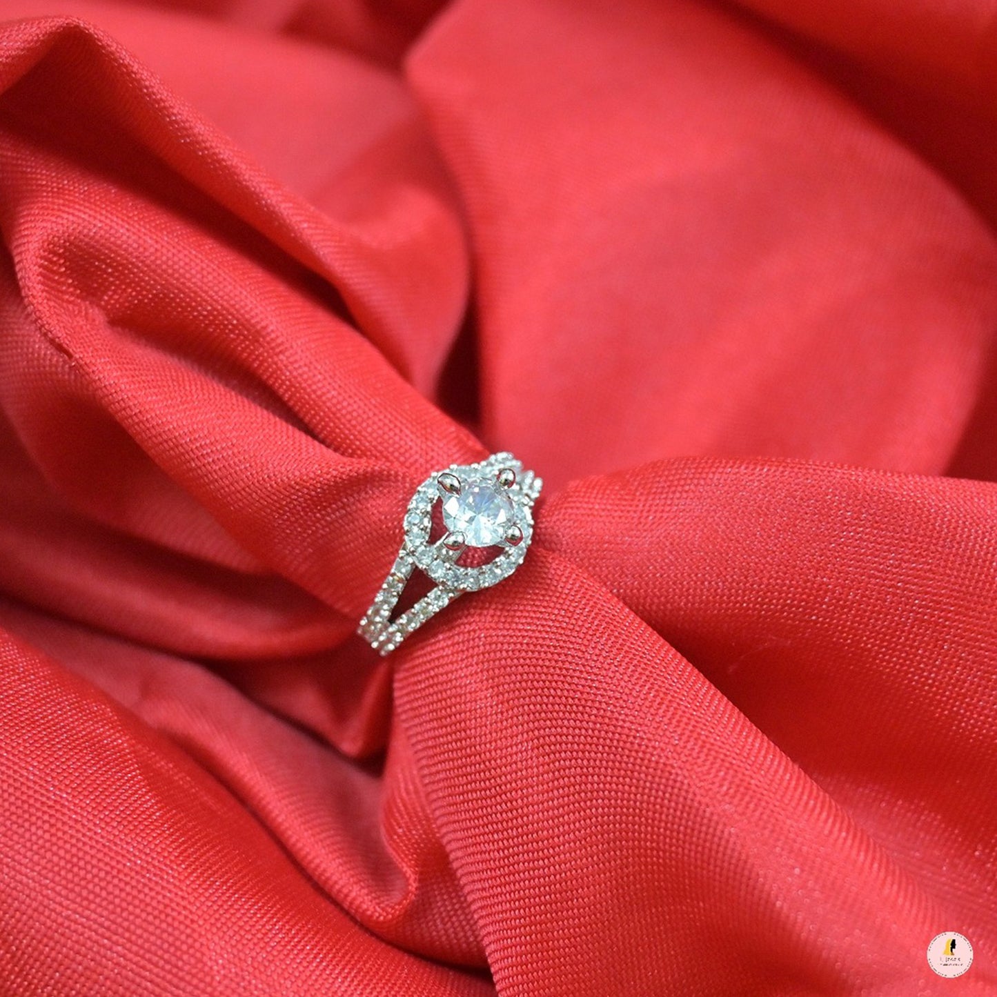 Ava AD Solitaire Adjustable Ring