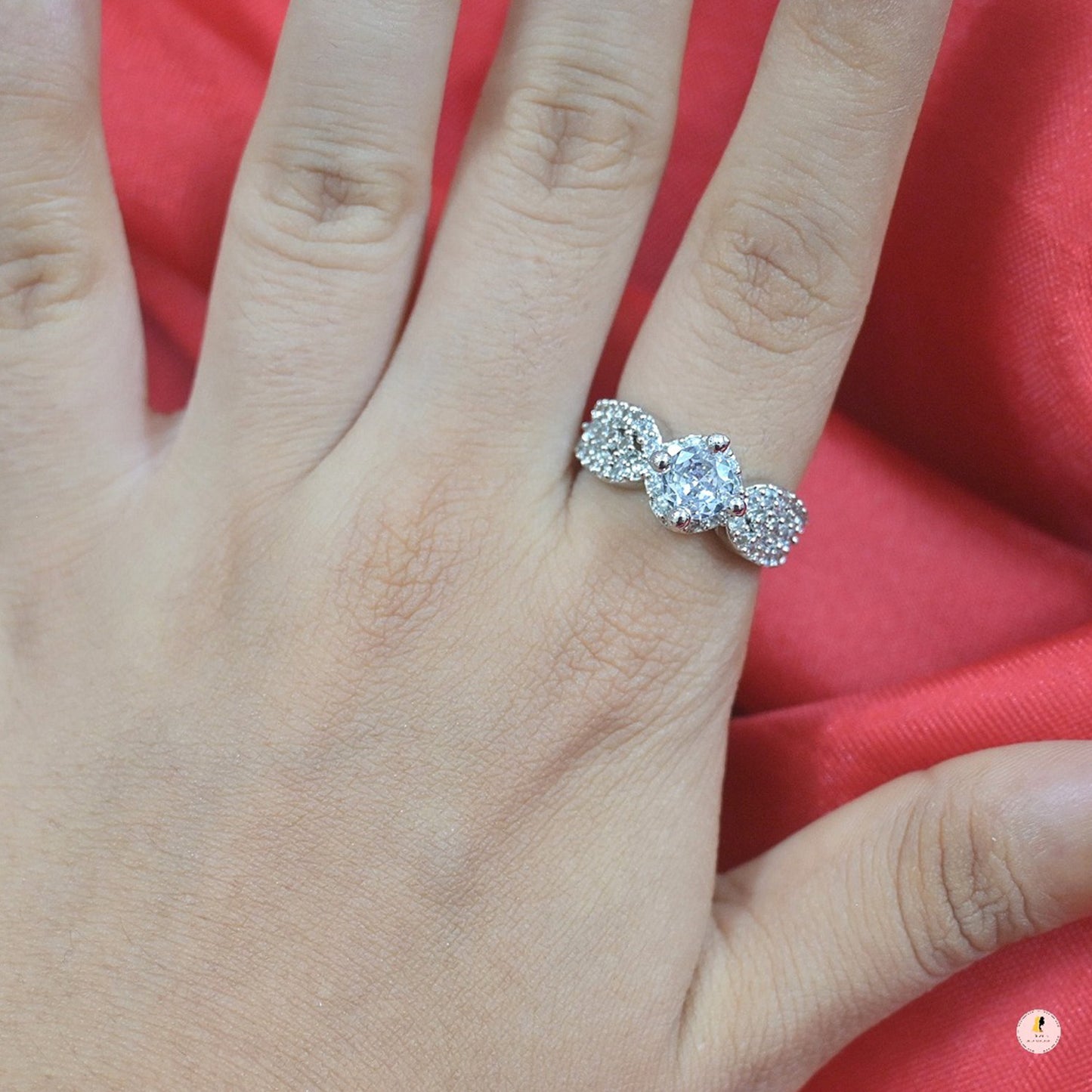 Aayushi AD Solitaire Adjustable Ring