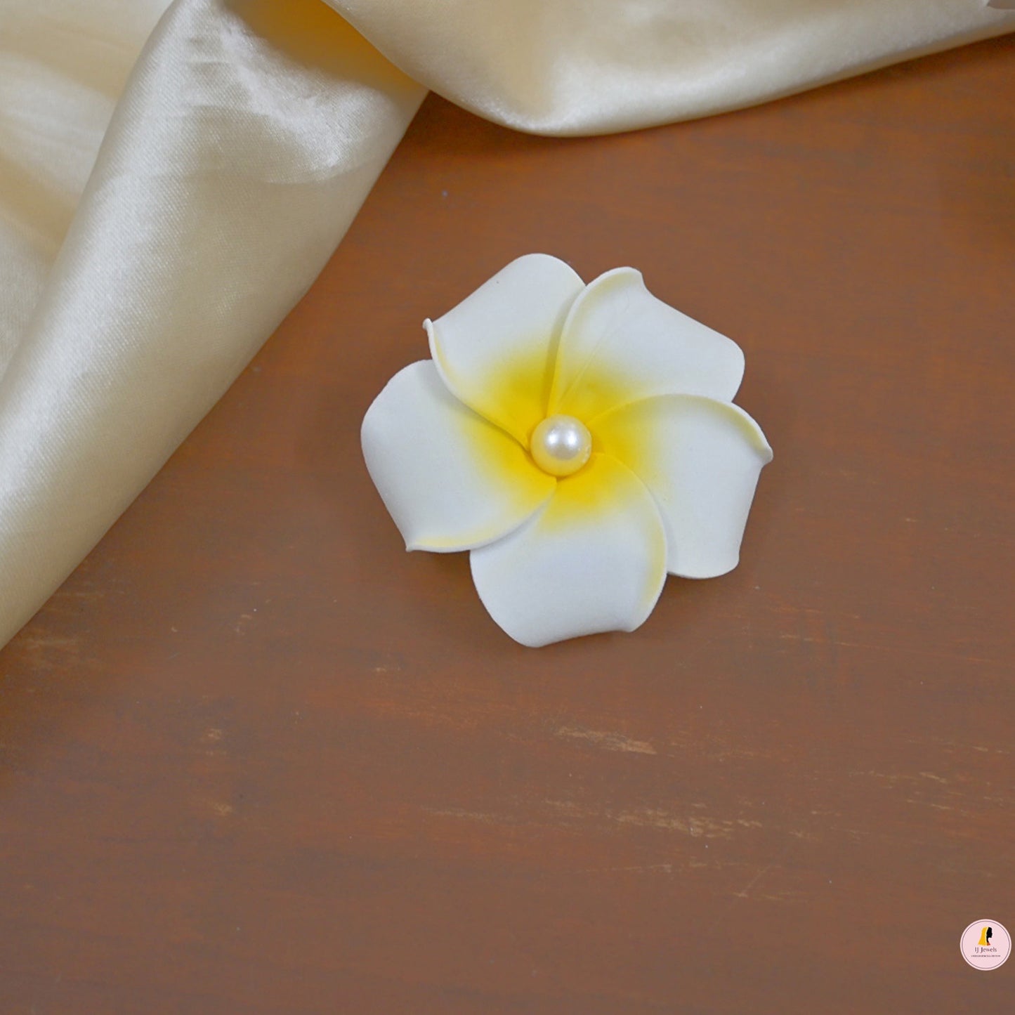 Cute Floral Clip on Hair Accessory