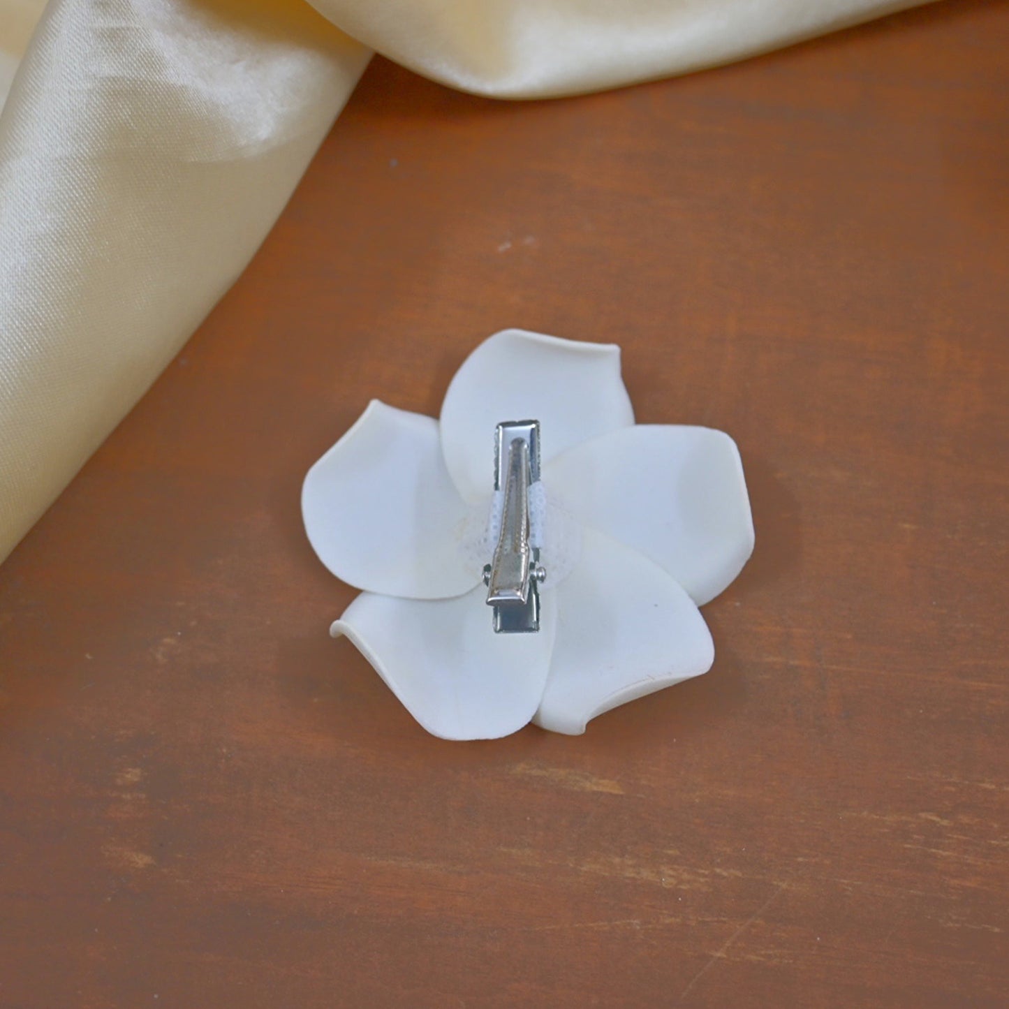 Cute Floral Clip on Hair Accessory