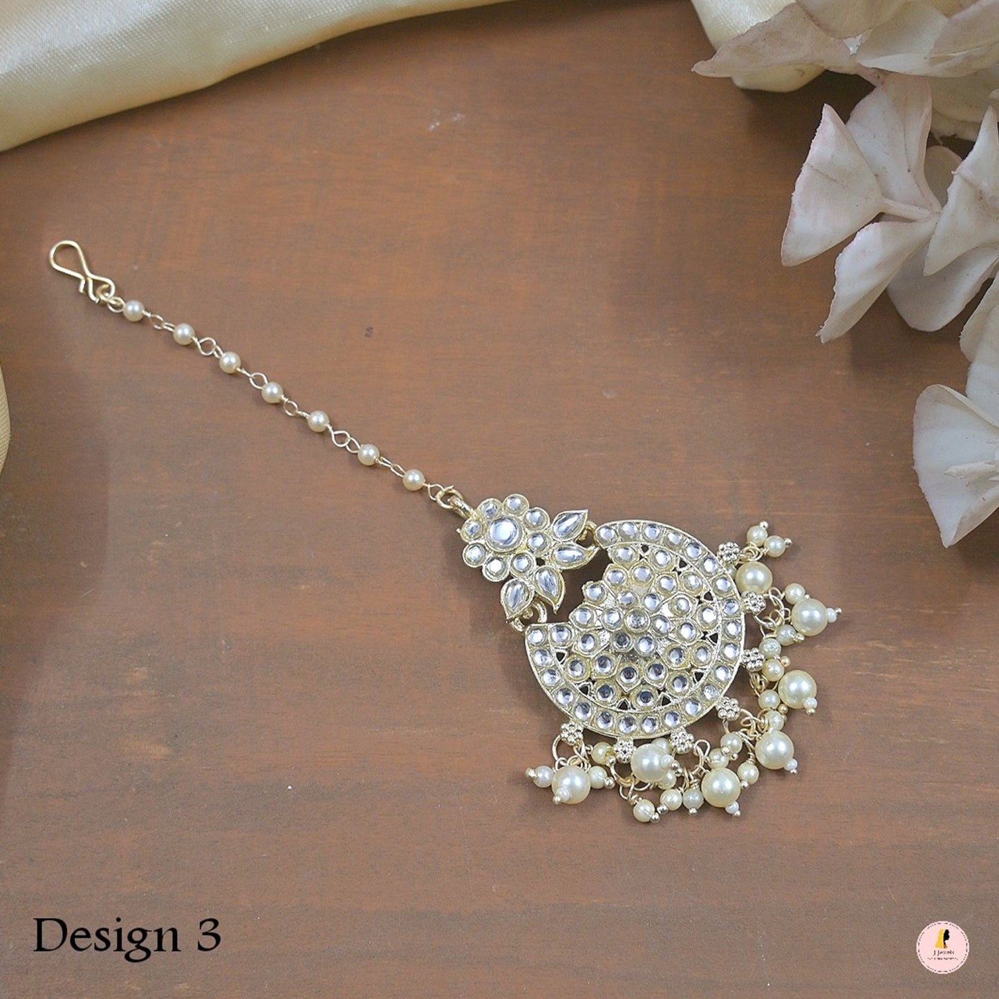 Wedding Season Special Pachi Kundan Maangtikka