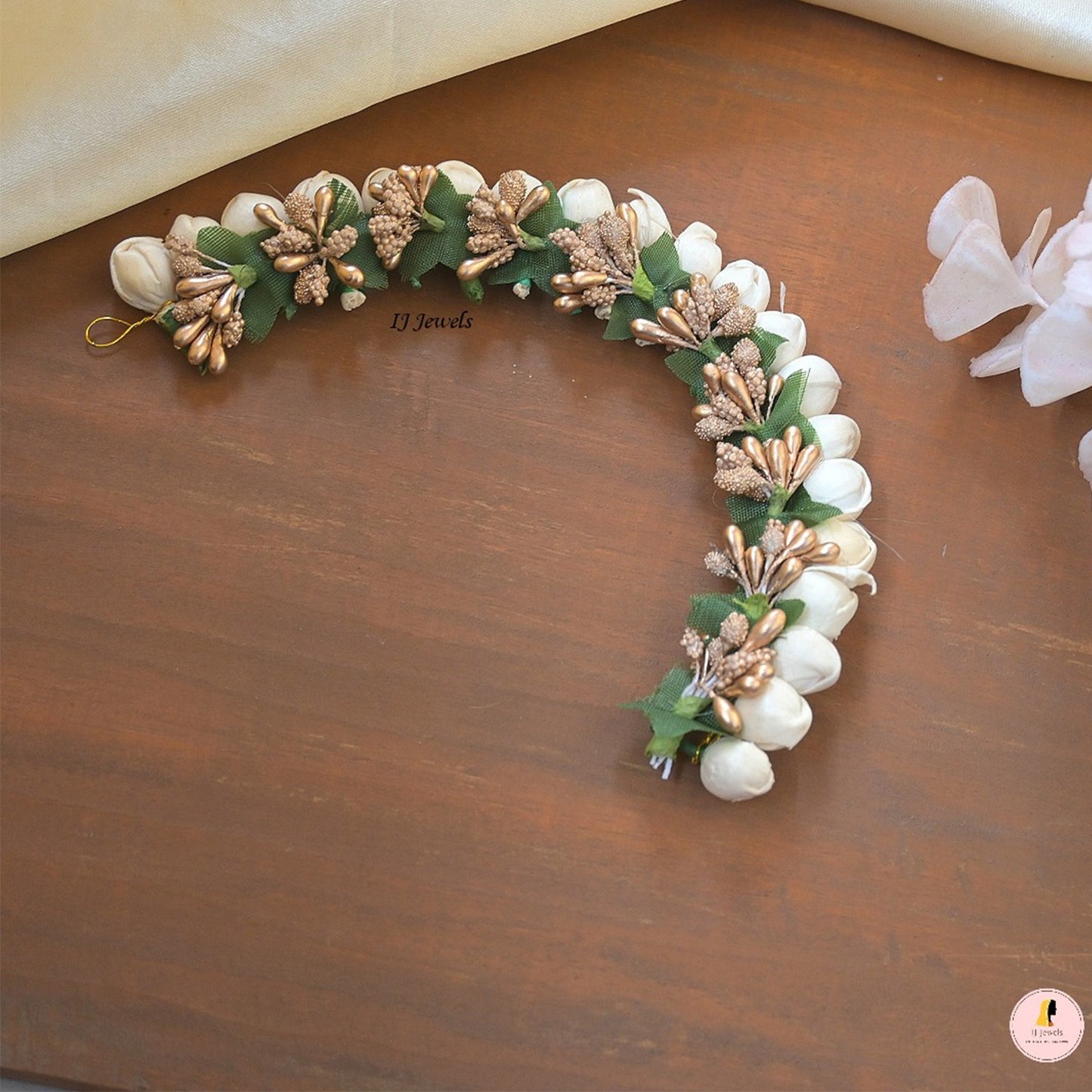 Minimal Look Floral Mogra Accessory