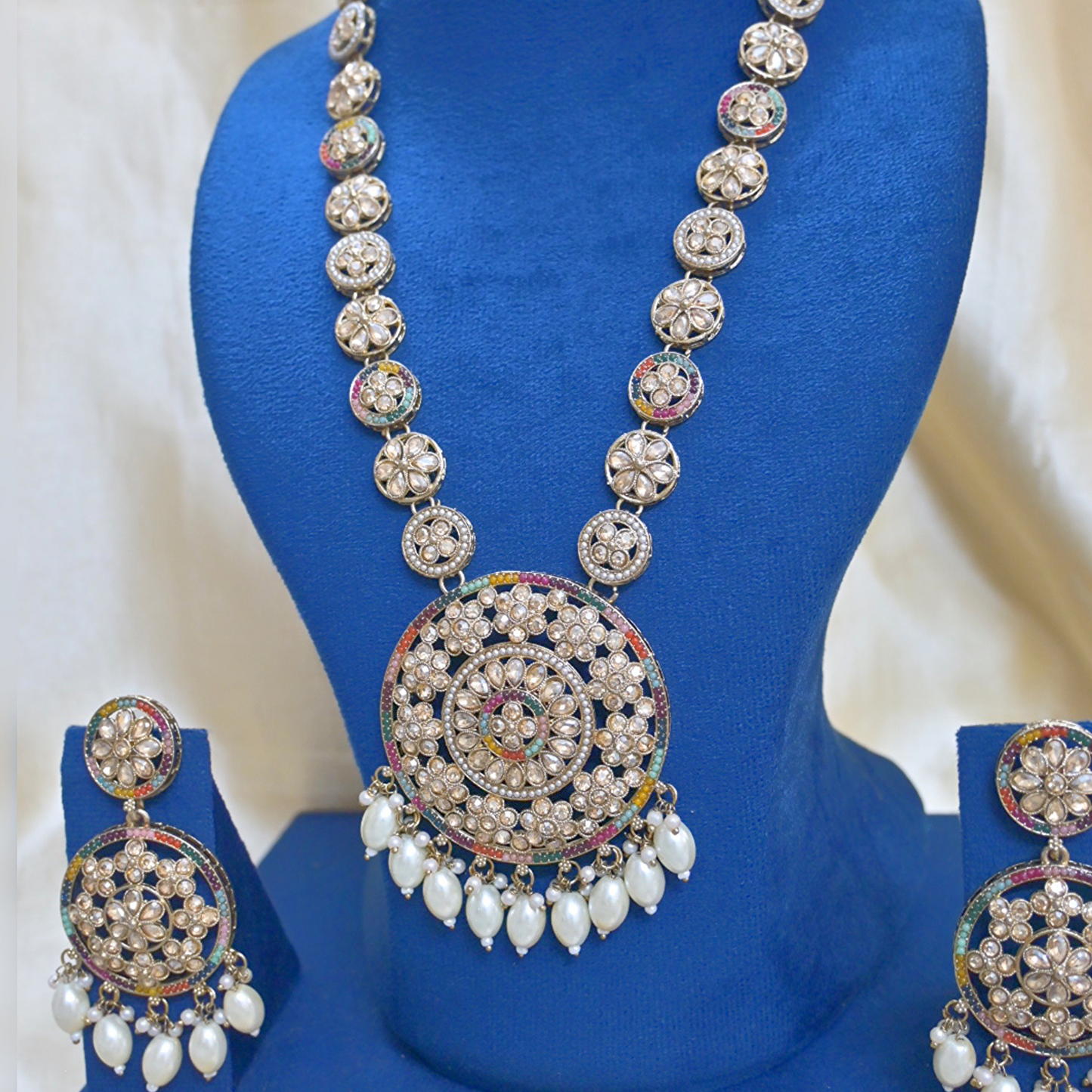 Shalini Long Premium Mala Set