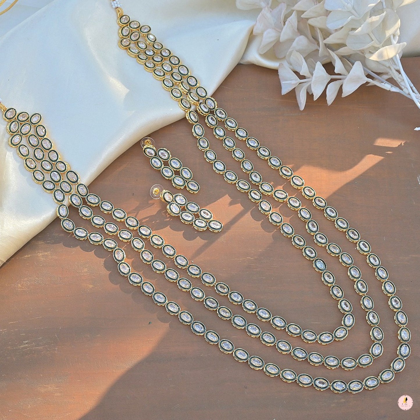 Jacky Bhagnani Inspired Reverse AD Long Mala Set