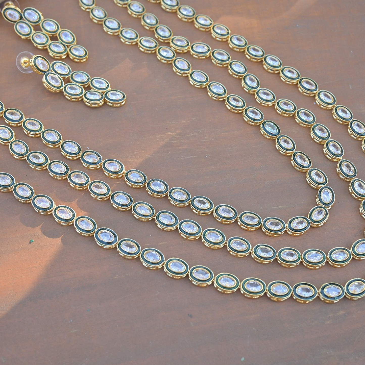 Jacky Bhagnani Inspired Reverse AD Long Mala Set