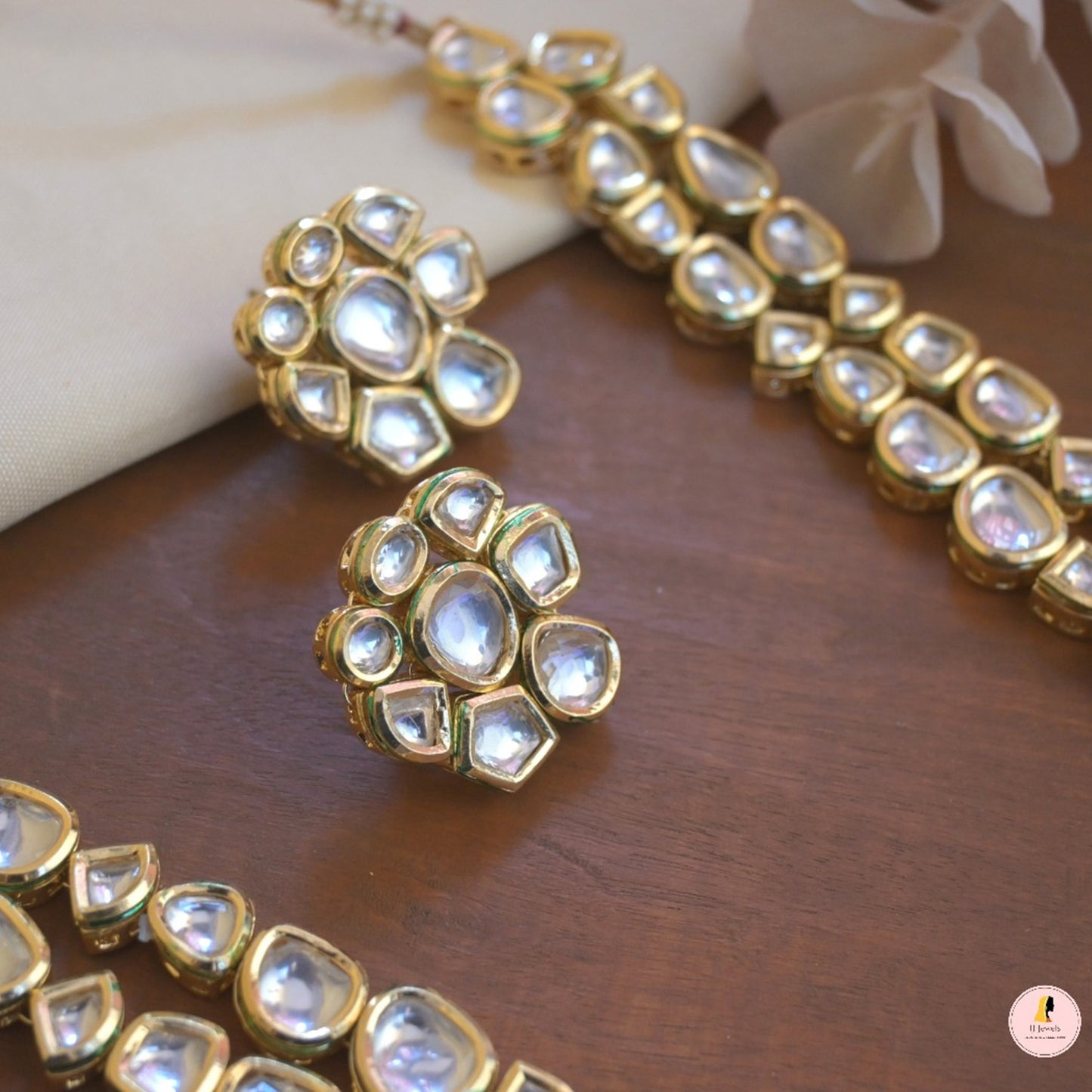 Uncut Kundan Mala