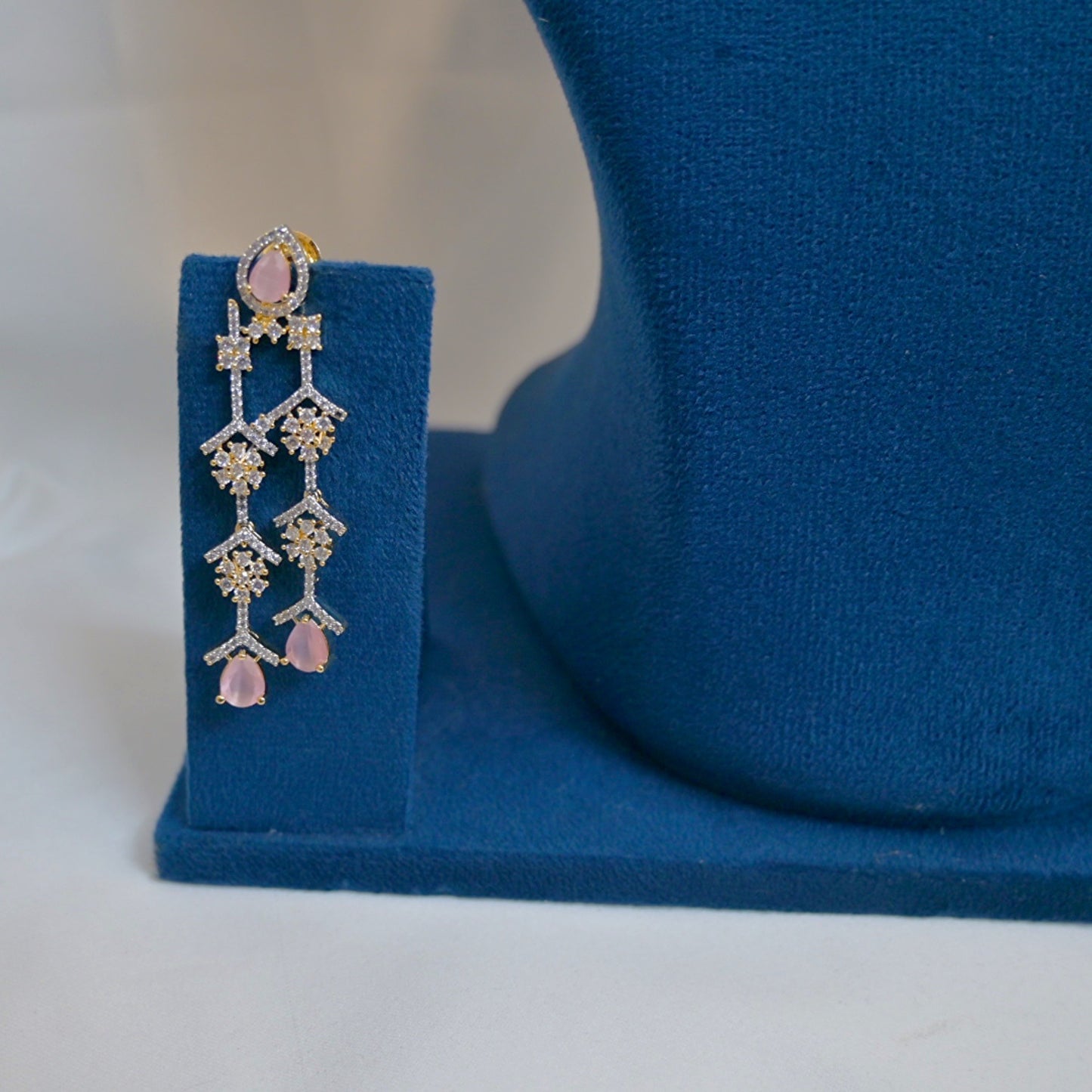Sophia Dual Tone AD Jewellery Set