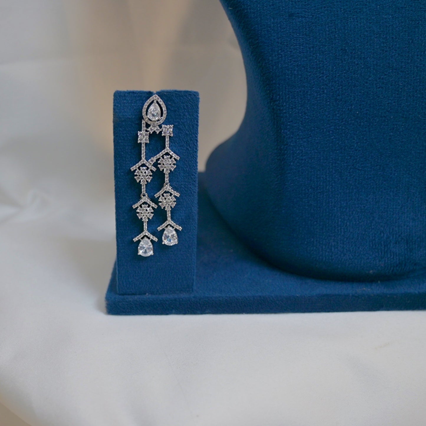 Sophia Dual Tone AD Jewellery Set