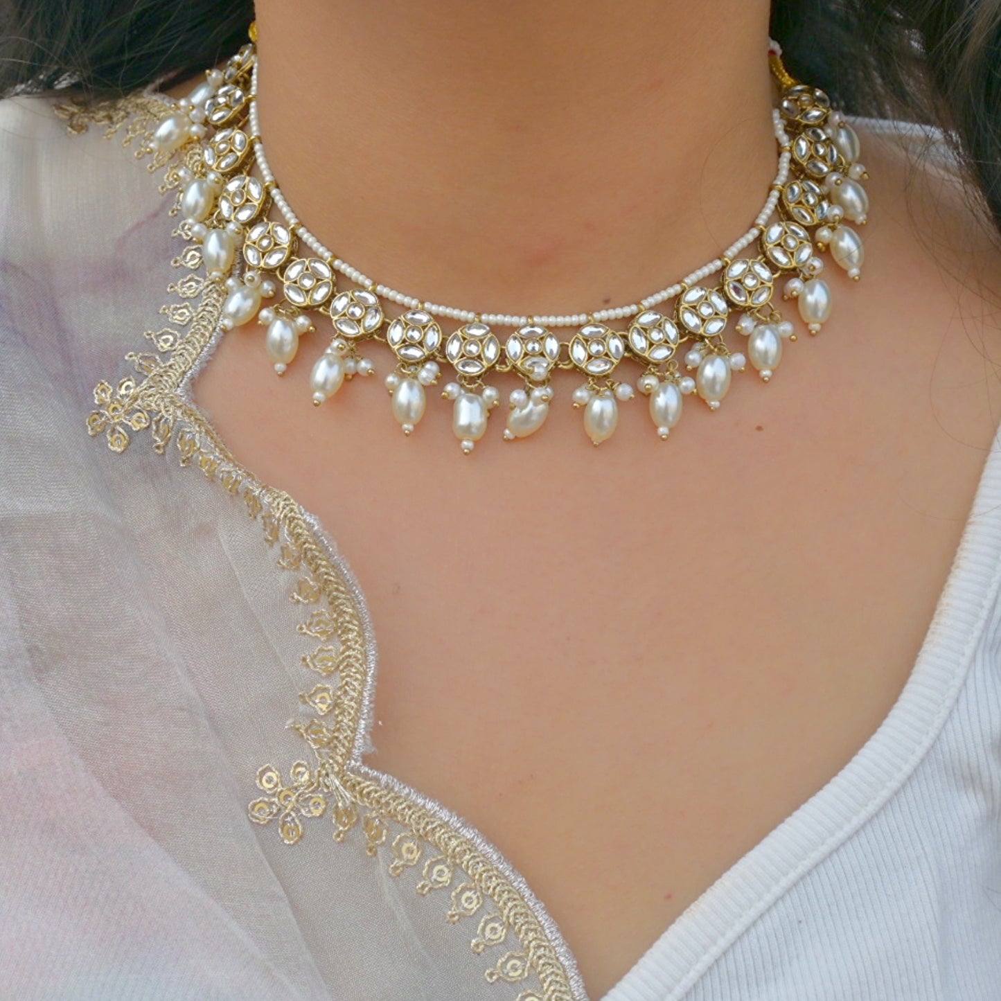 Mridul Antique Sleek Jewellery Set