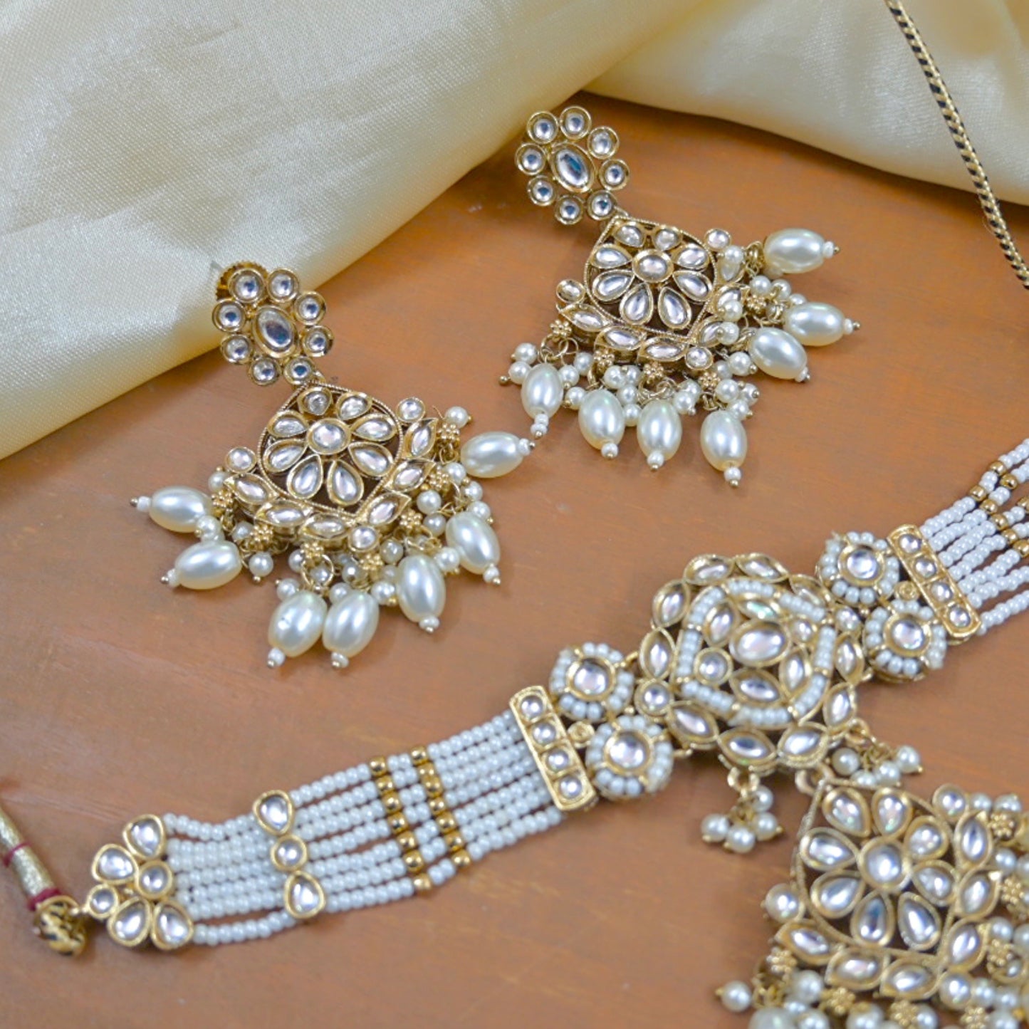 Anshul Antique Pearl Choker Set