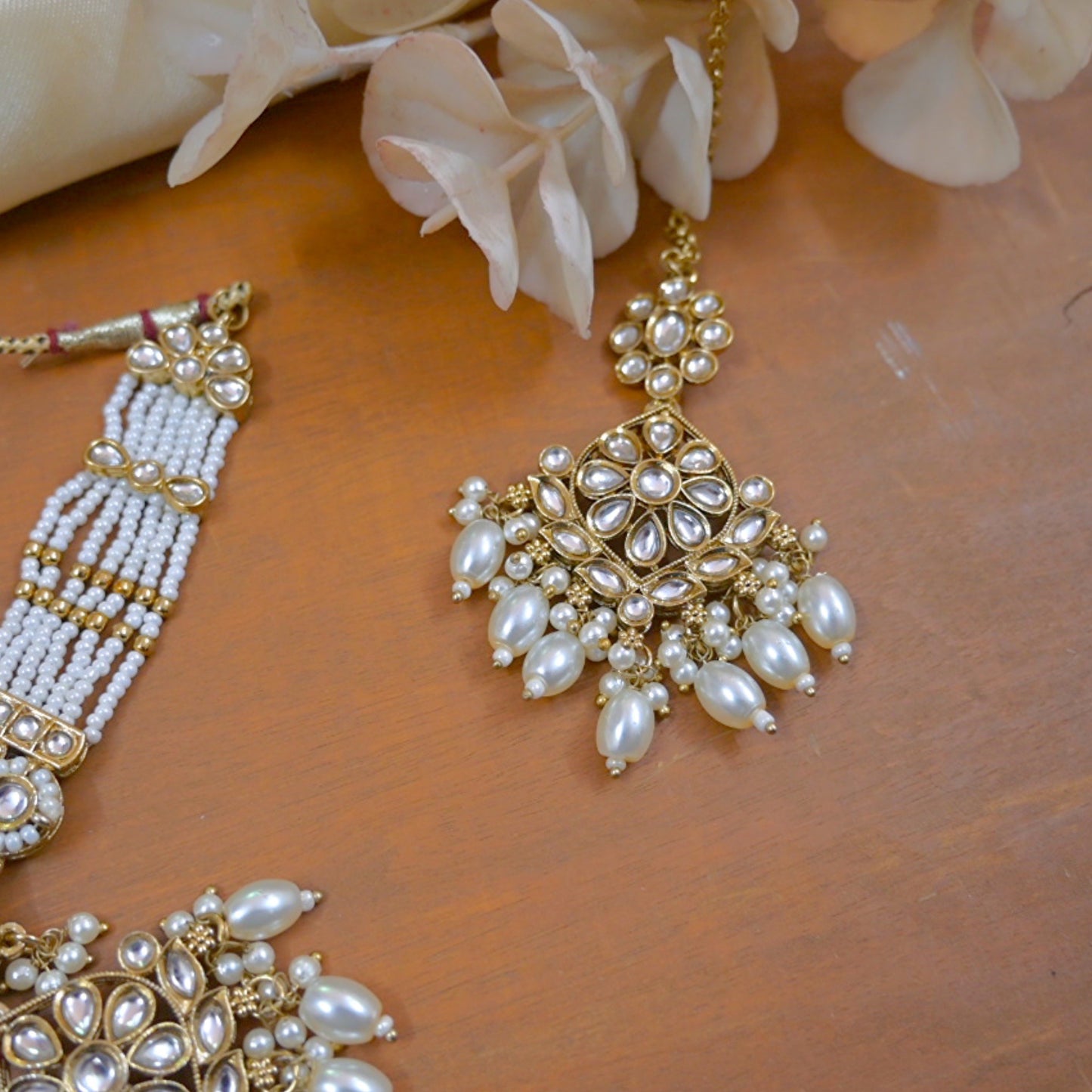 Anshul Antique Pearl Choker Set
