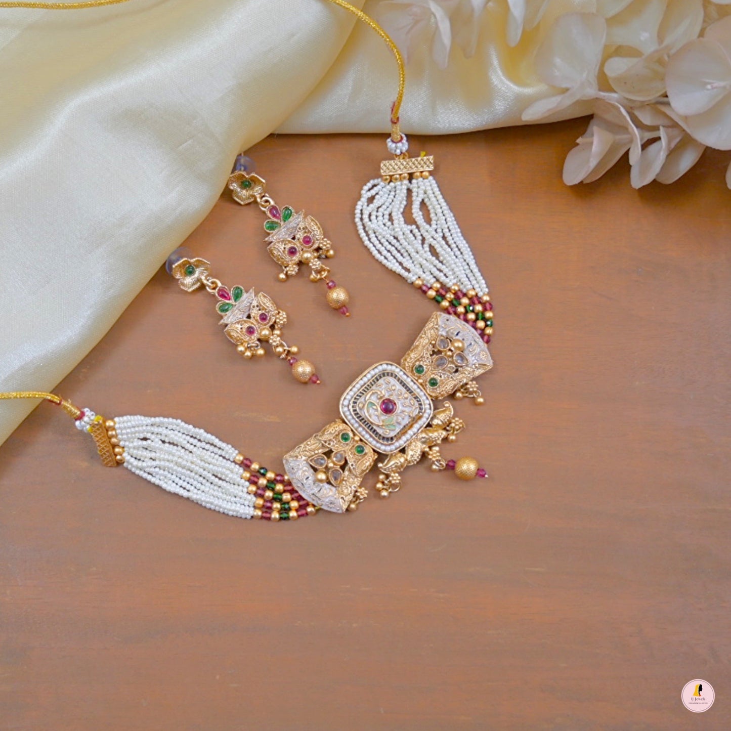 Soni Rajwadi Jewellery Set