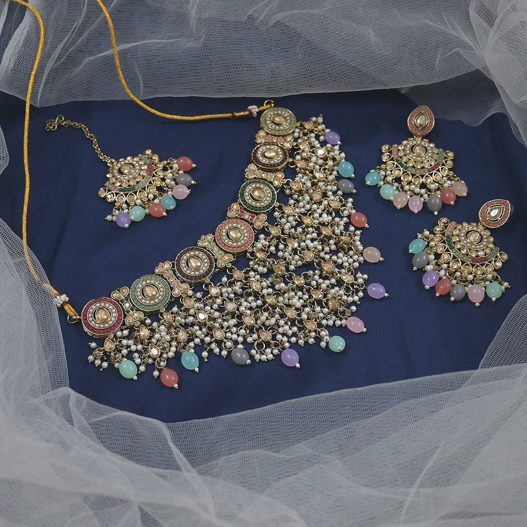 Aamna Waterfall Jewellery Set