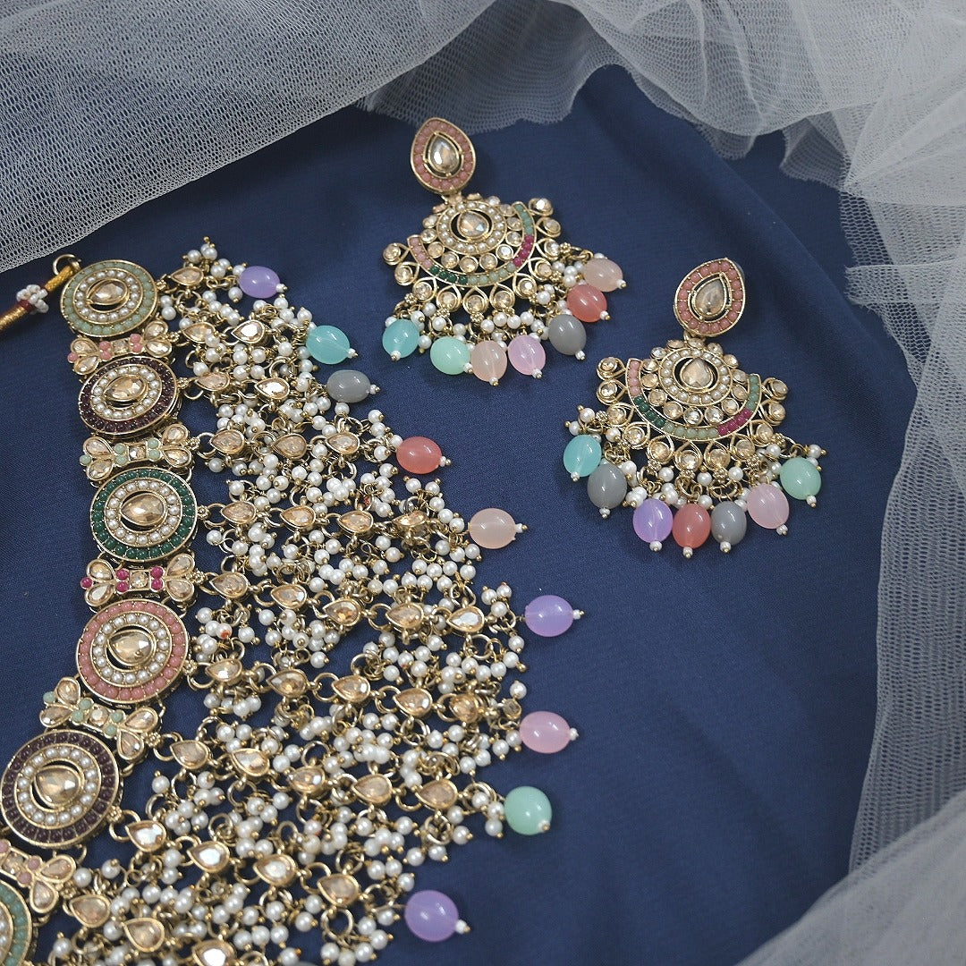Aamna Waterfall Jewellery Set