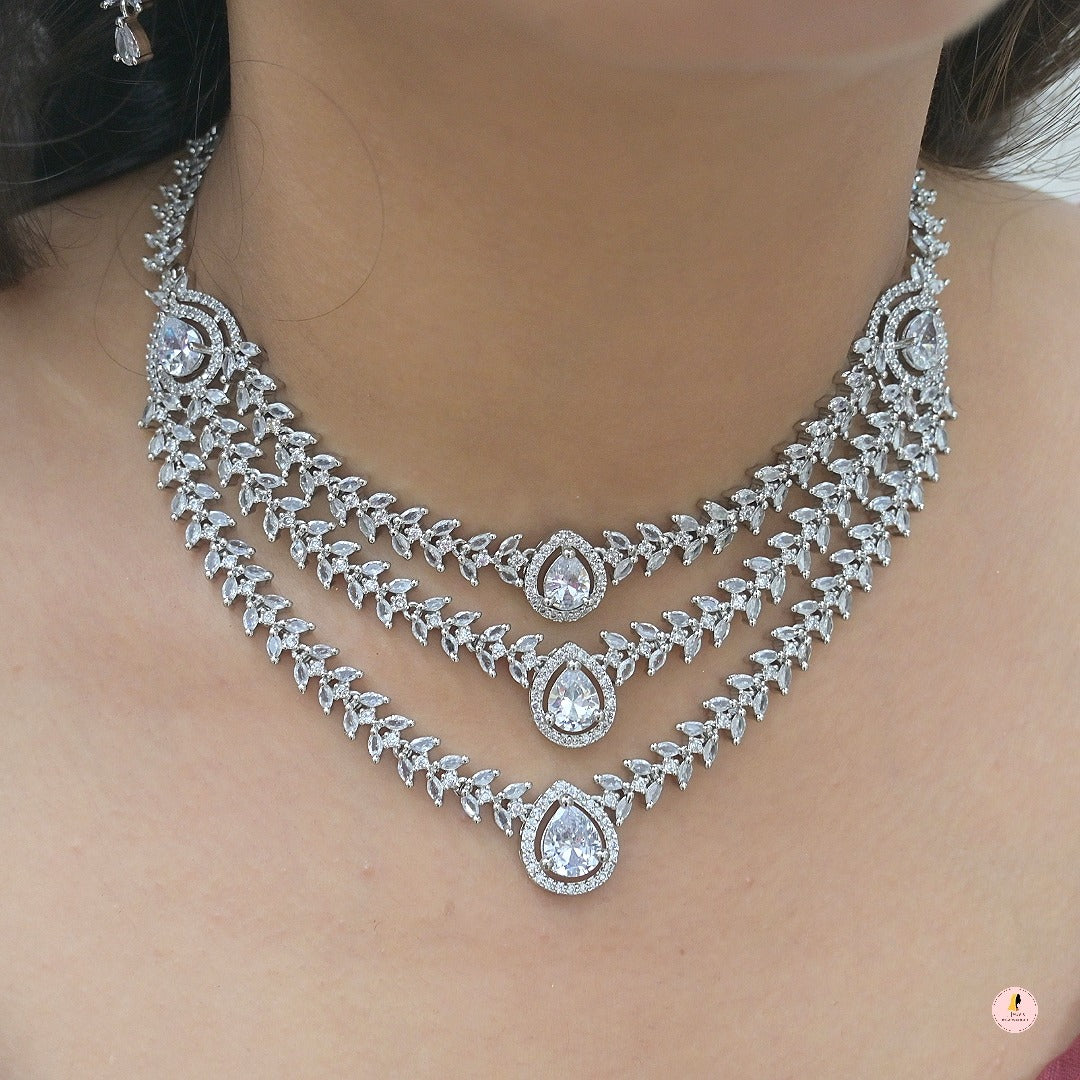 Anya Silver Layered Set
