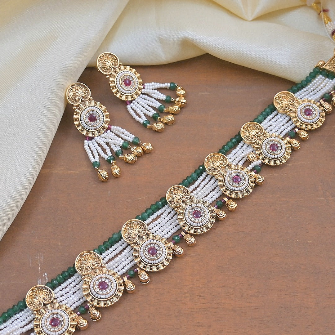 Siya Premium Copper Jewellery Set