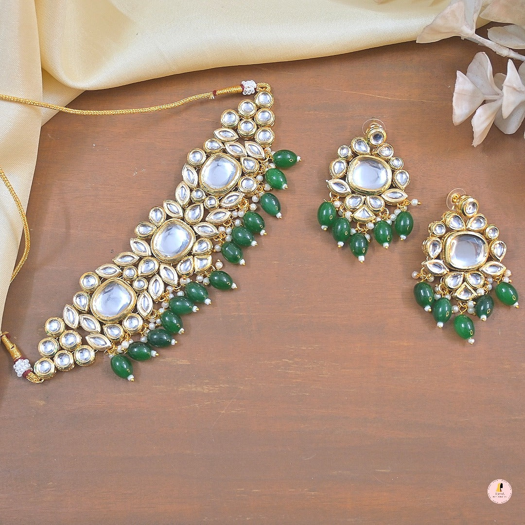Sharmin Colorful Kundan Choker