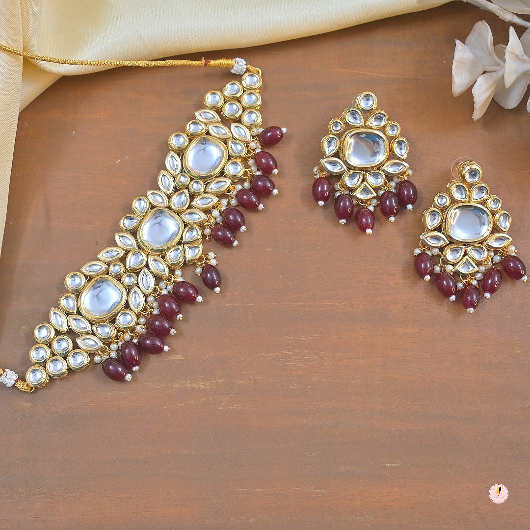 Sharmin Colorful Kundan Choker