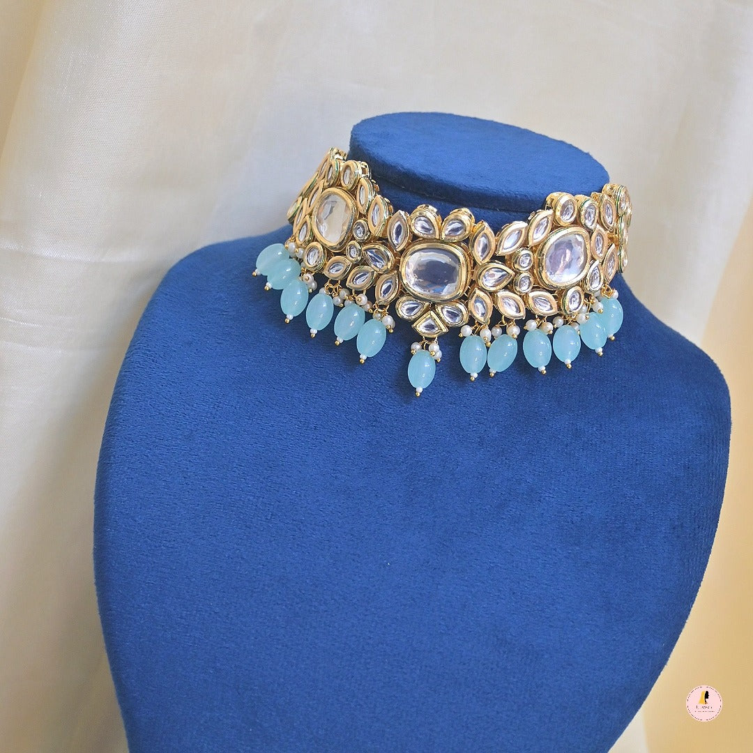 Sharmin Colorful Kundan Choker