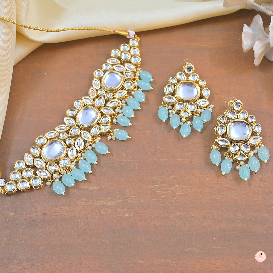 Sharmin Colorful Kundan Choker