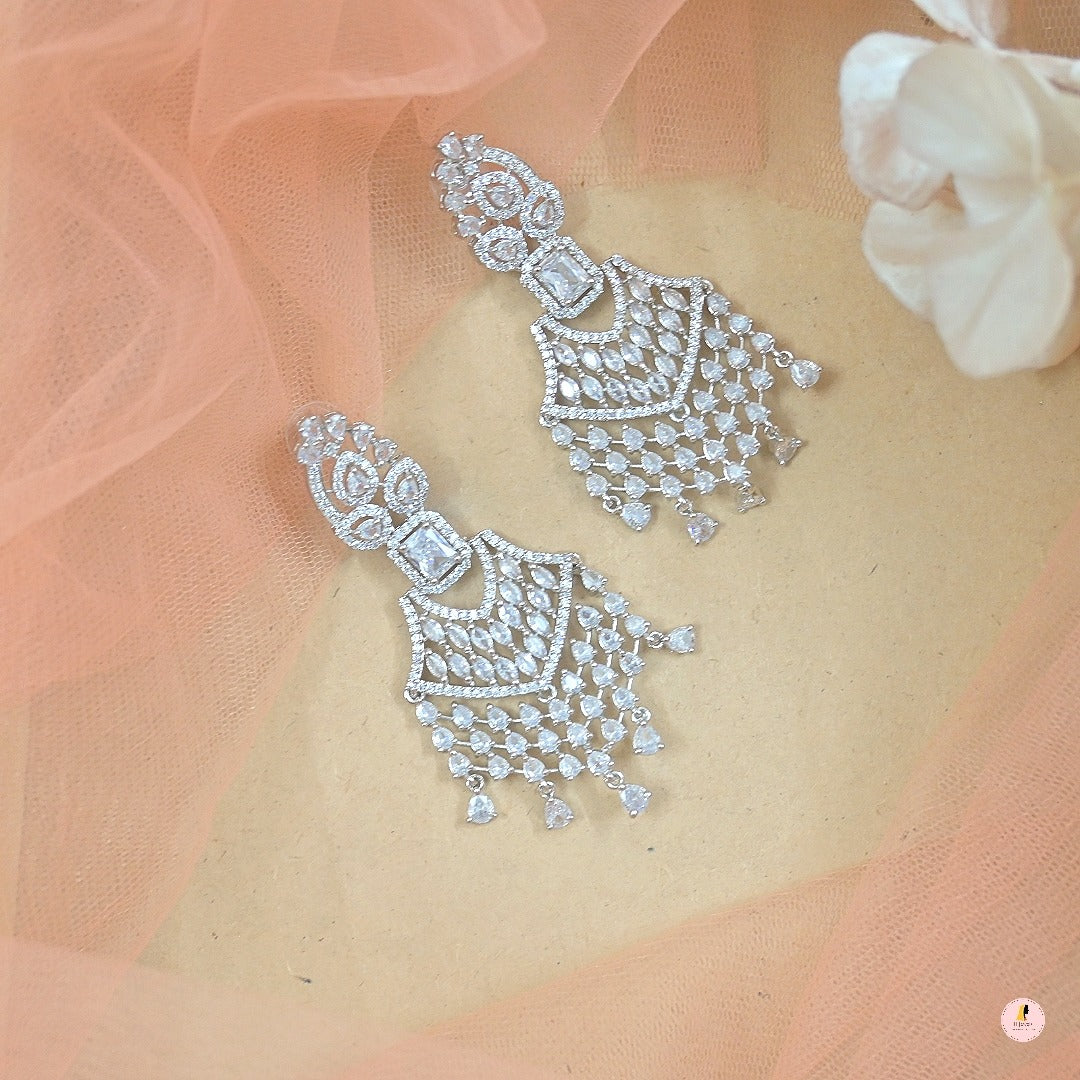 Suzzanne Diamond Chandelier Earrings