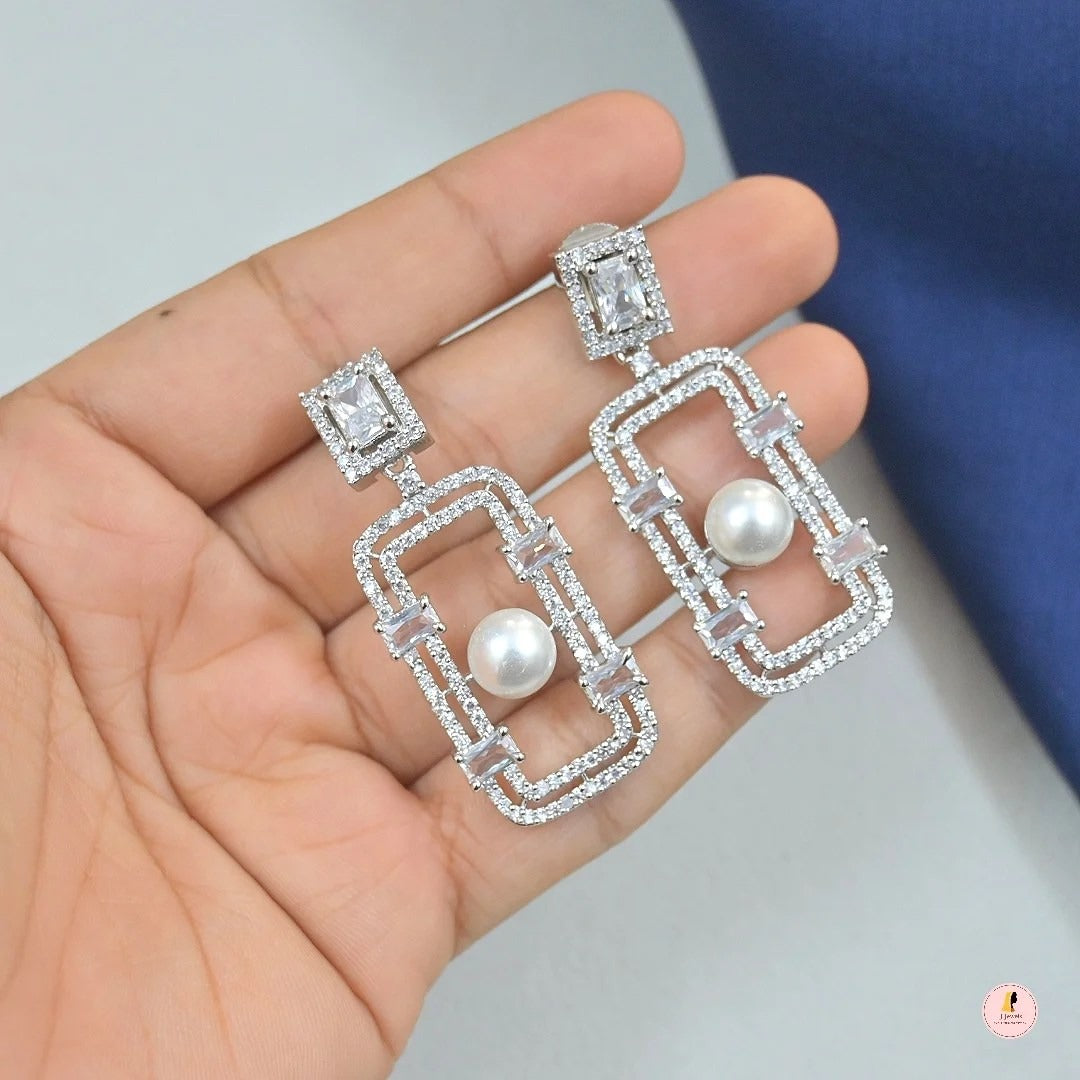 Chandni Unique AD Earrings