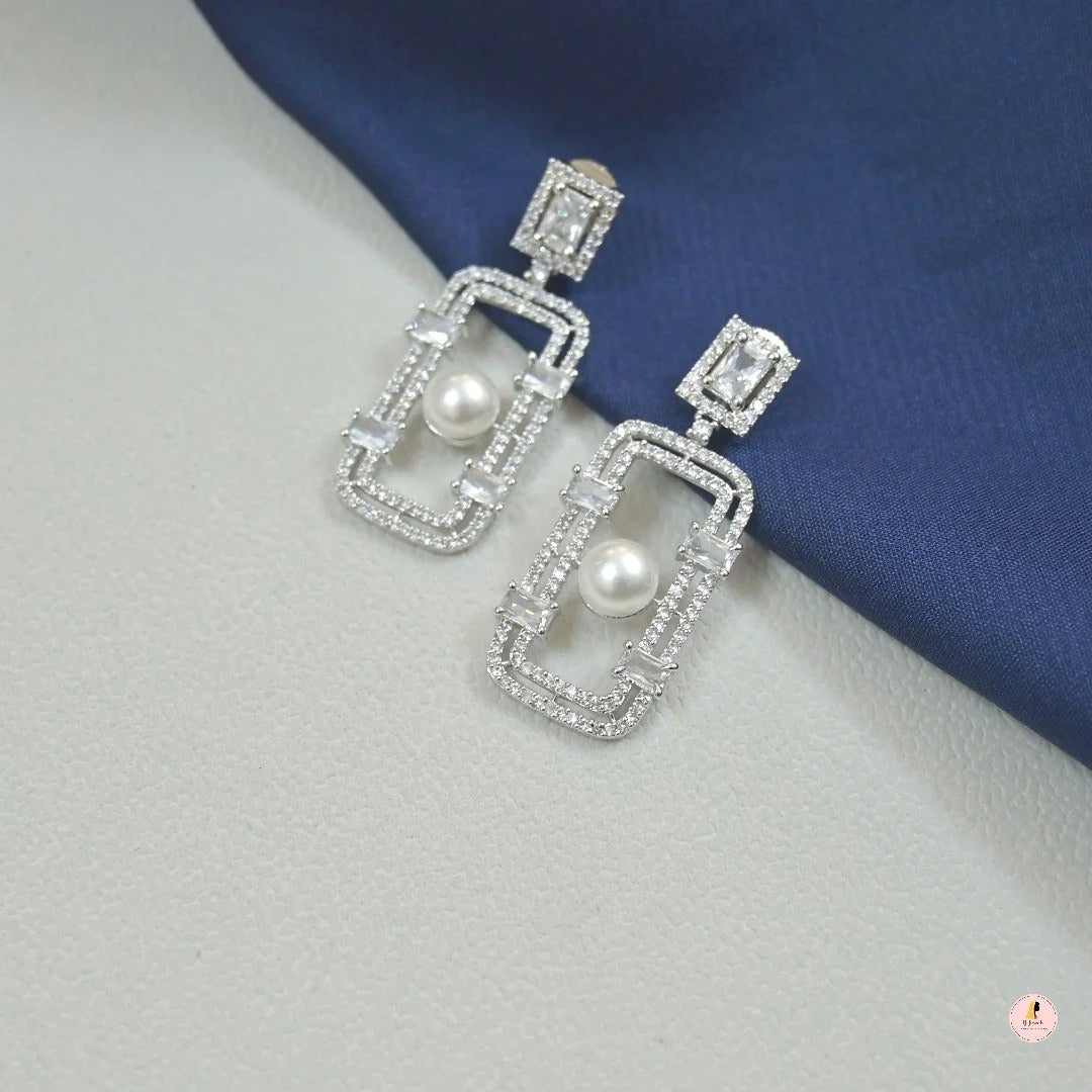 Chandni Unique AD Earrings