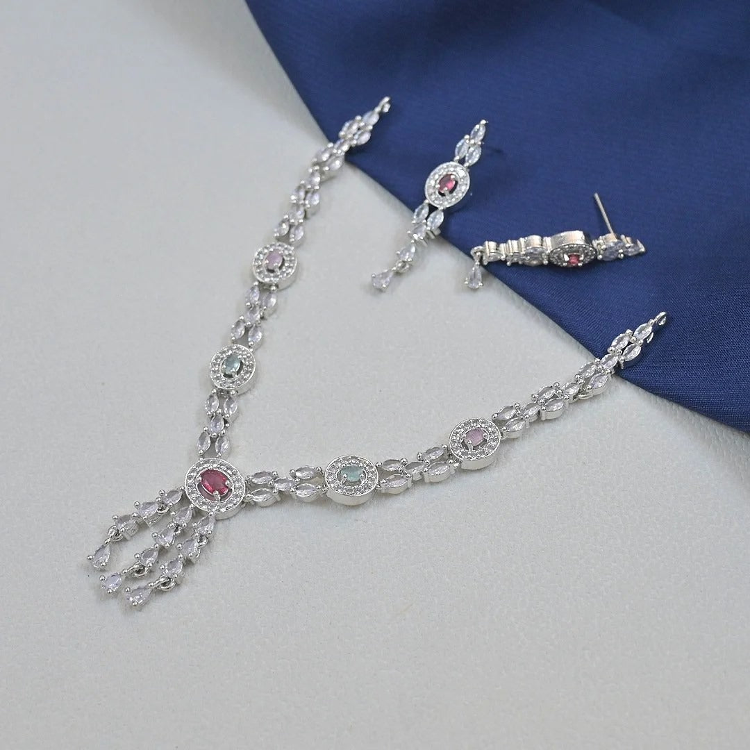 Binita AD Sleek Jewellery set