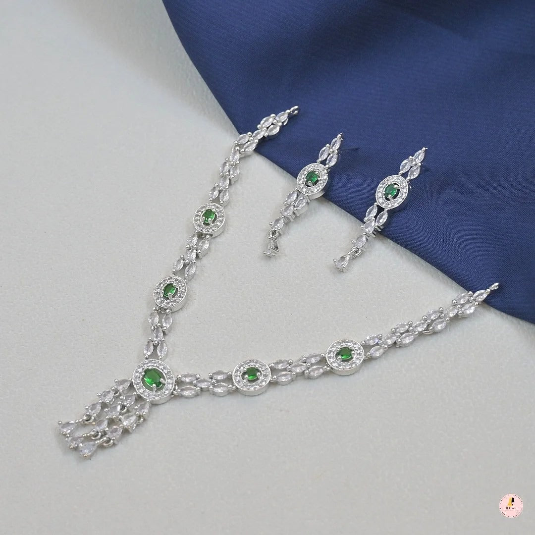 Binita AD Sleek Jewellery set