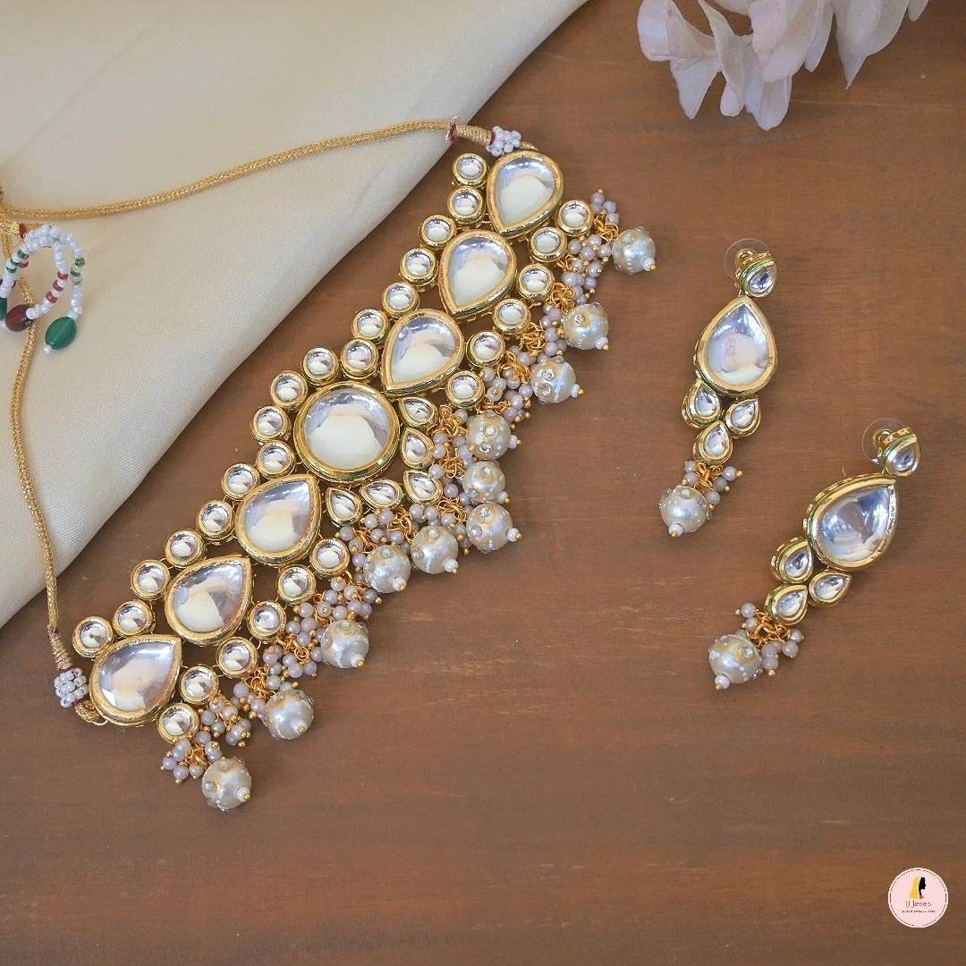 Nusrat Celeb Styled Premium Kundan Choker